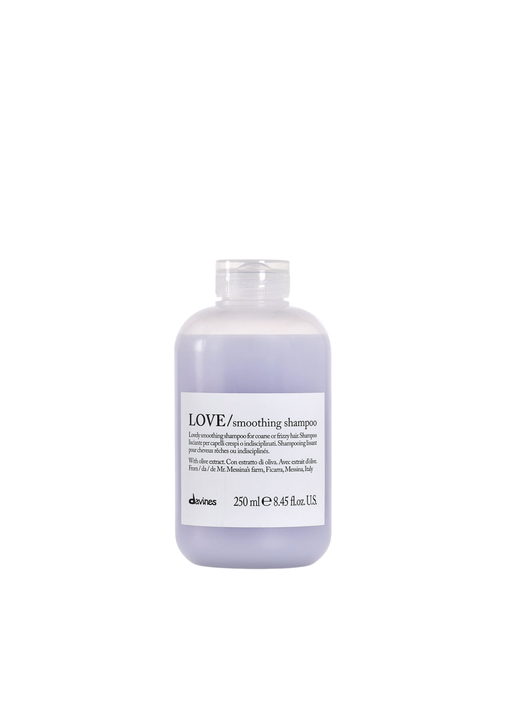 Shampoo Love Smoothing suavizante para cabello rebelde 250ml | Davines