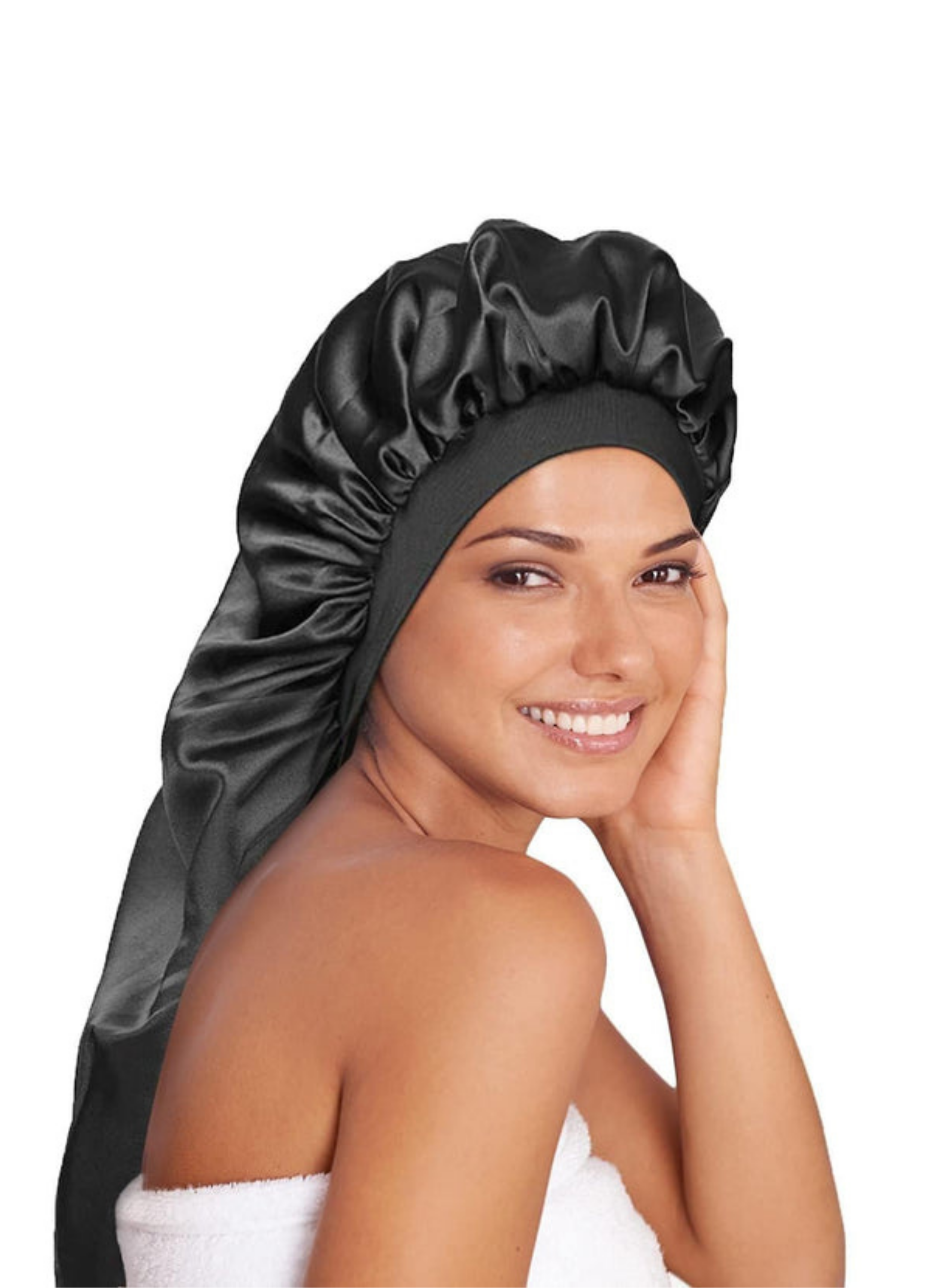 Gorro de satén o satin largo