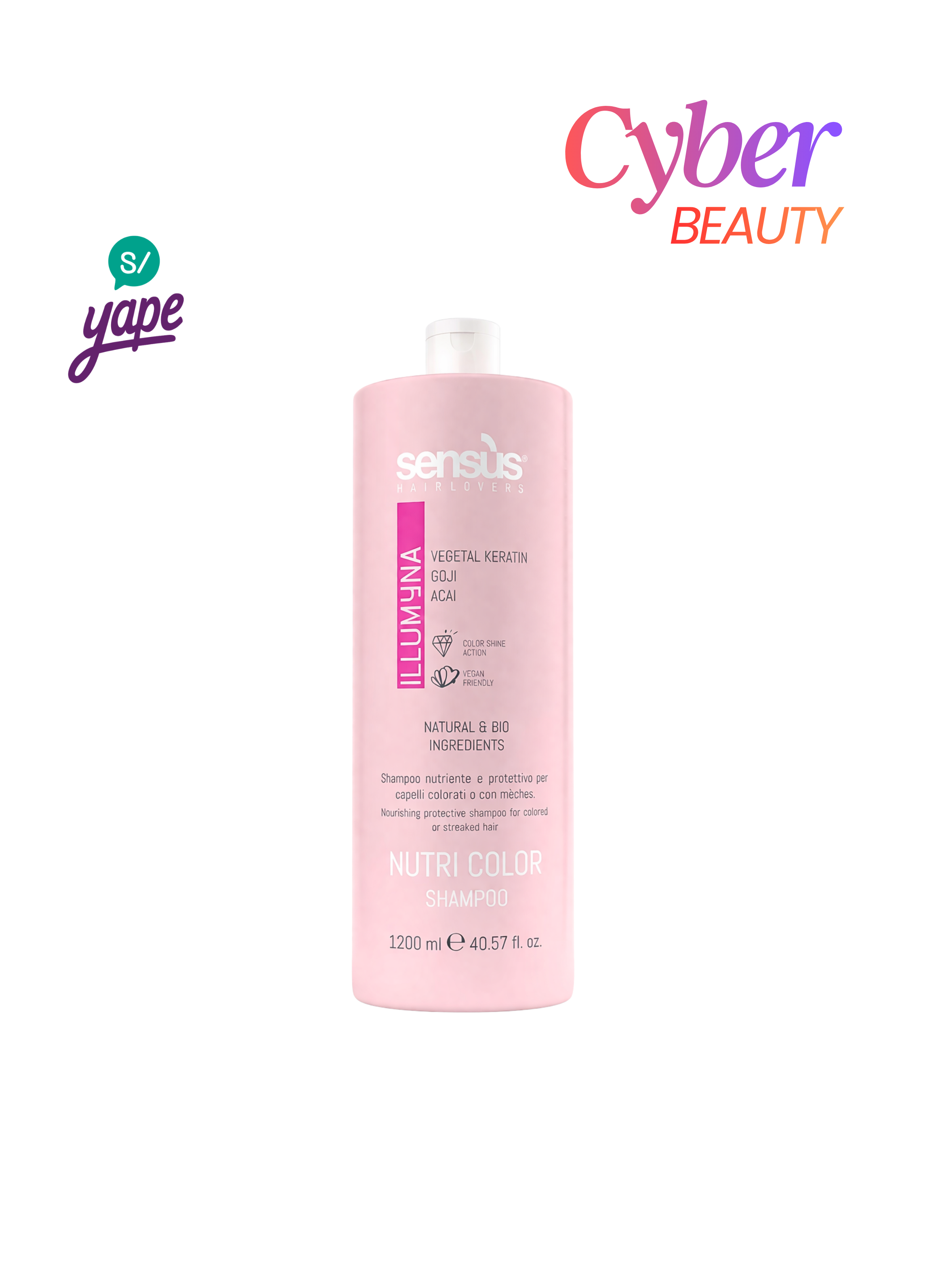 Shampoo Nutri Color 1200ml Sensus