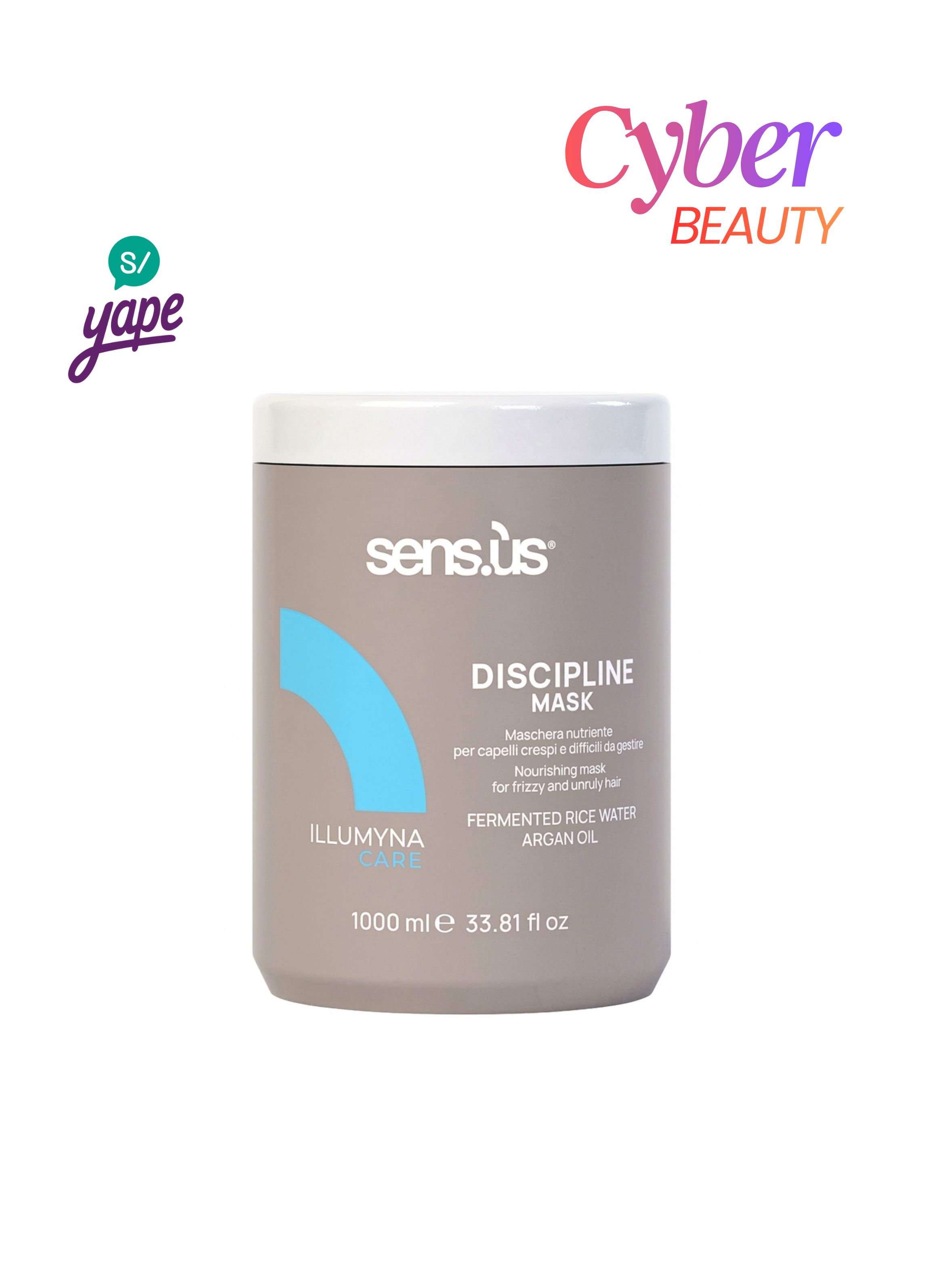 Mascarilla Care Discipline vegetal Sensus 1k