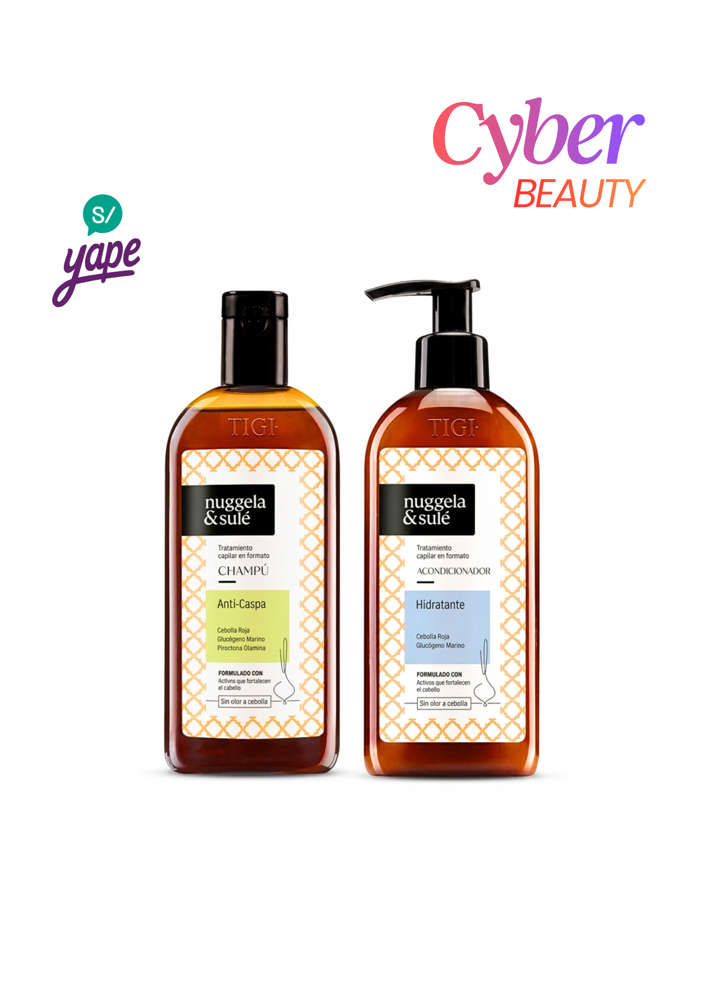 Pack Anti Caspa shampoo y acondicionador 250ml | Nuggela & Sulé