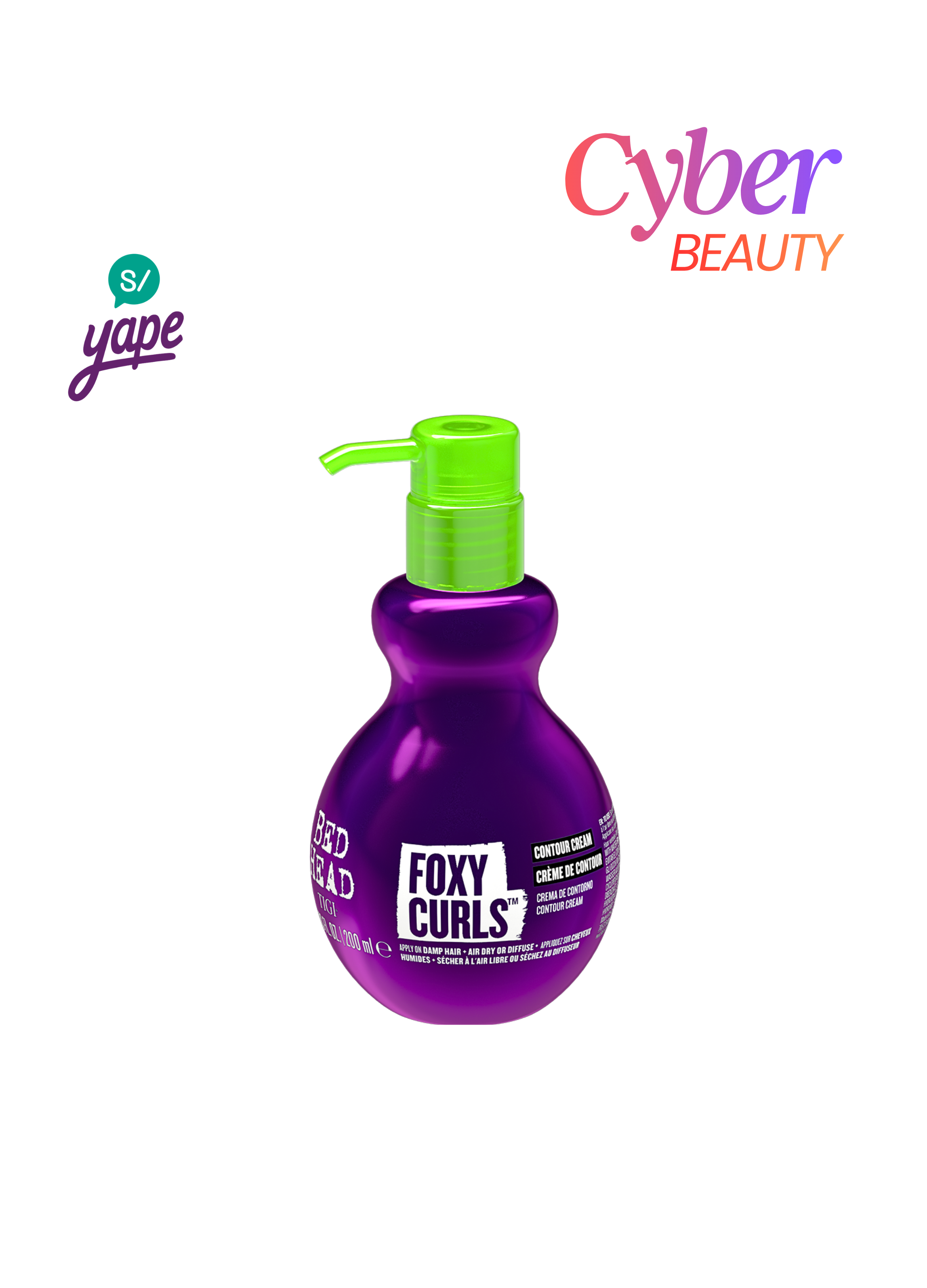 Foxy Curls crema controla y define tus rizos | Tigi Bed Head