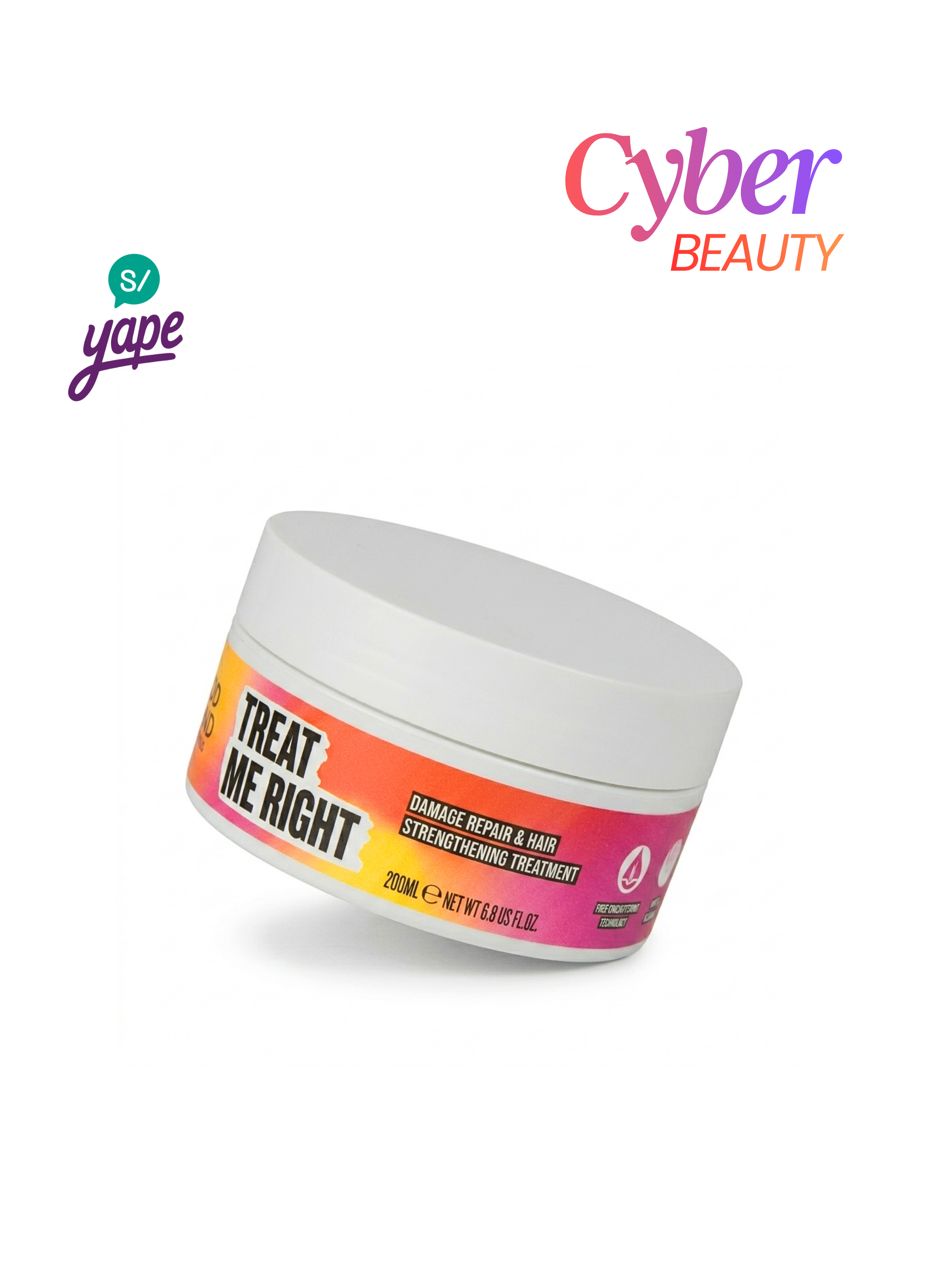 Treat Me Right Mascarilla Reparación 200ml TIGI Bed Head