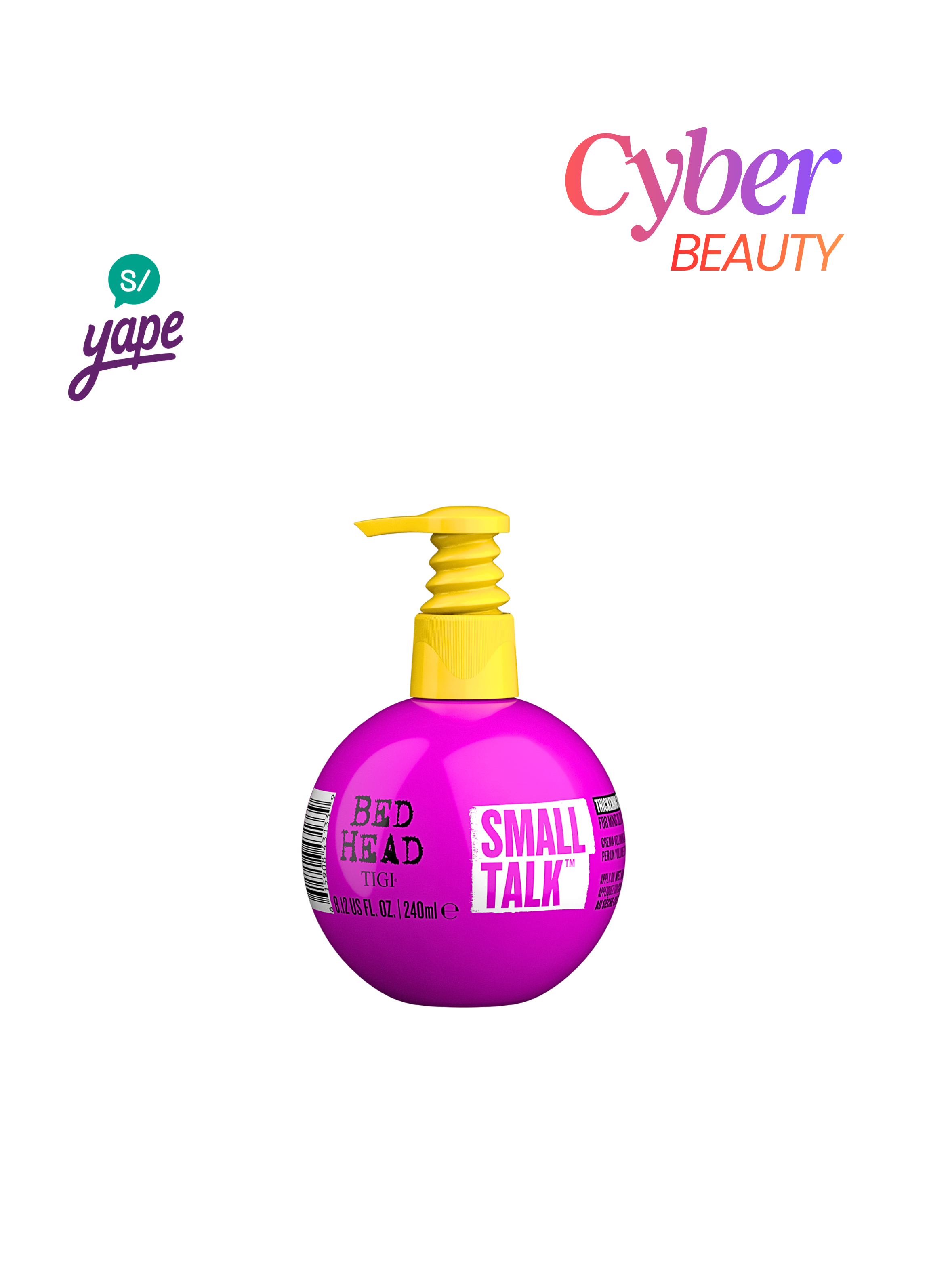Small Talk 240ml Crema de peinar|Tigi Bed Head