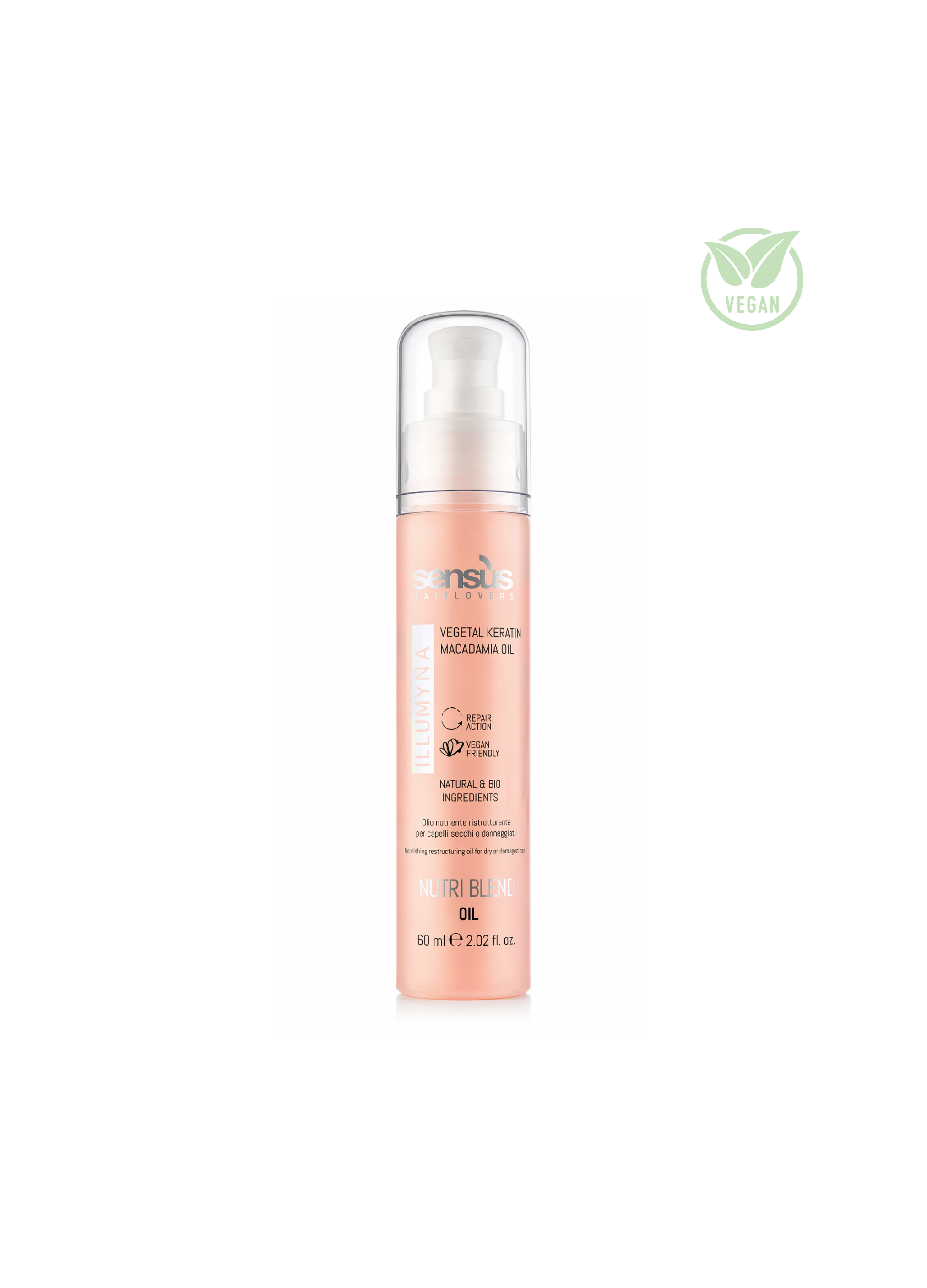 Aceite Nutri Blend Para reestructurar y nutrir 60ml Sensus