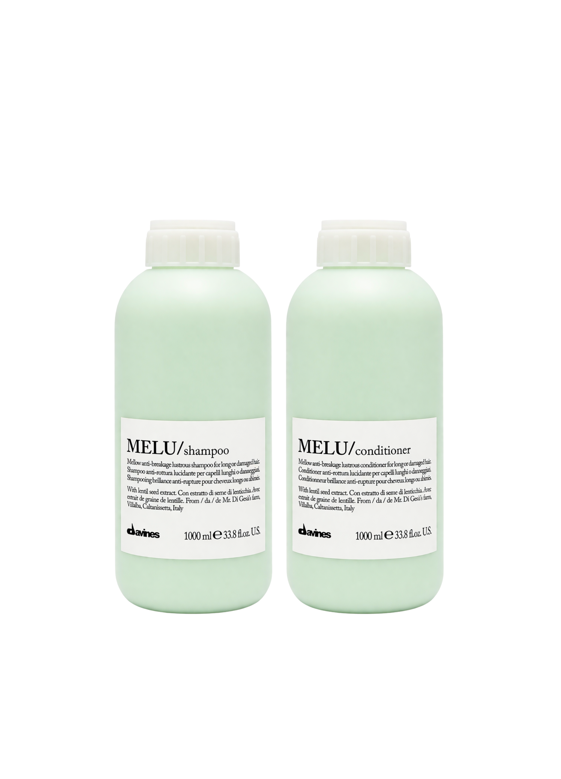 Pack Melu anti quiebre 1 litro Davines