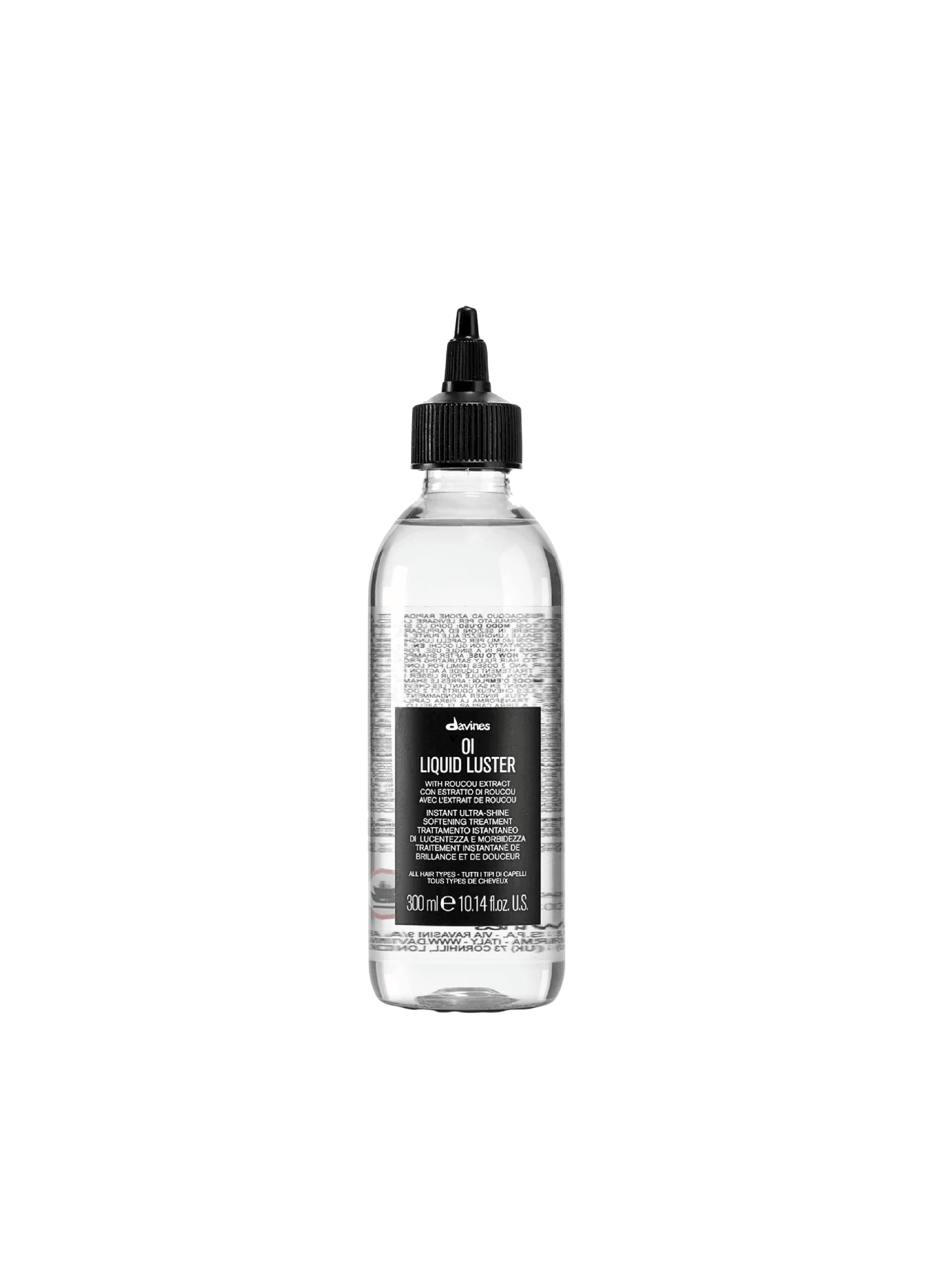 Oi Liquid Luster Tratamiento Instantáneo para un cabello brillante 300ml | Davines