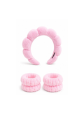 Set Spa para Maquillaje y Skincare con Vincha y Muñequeras