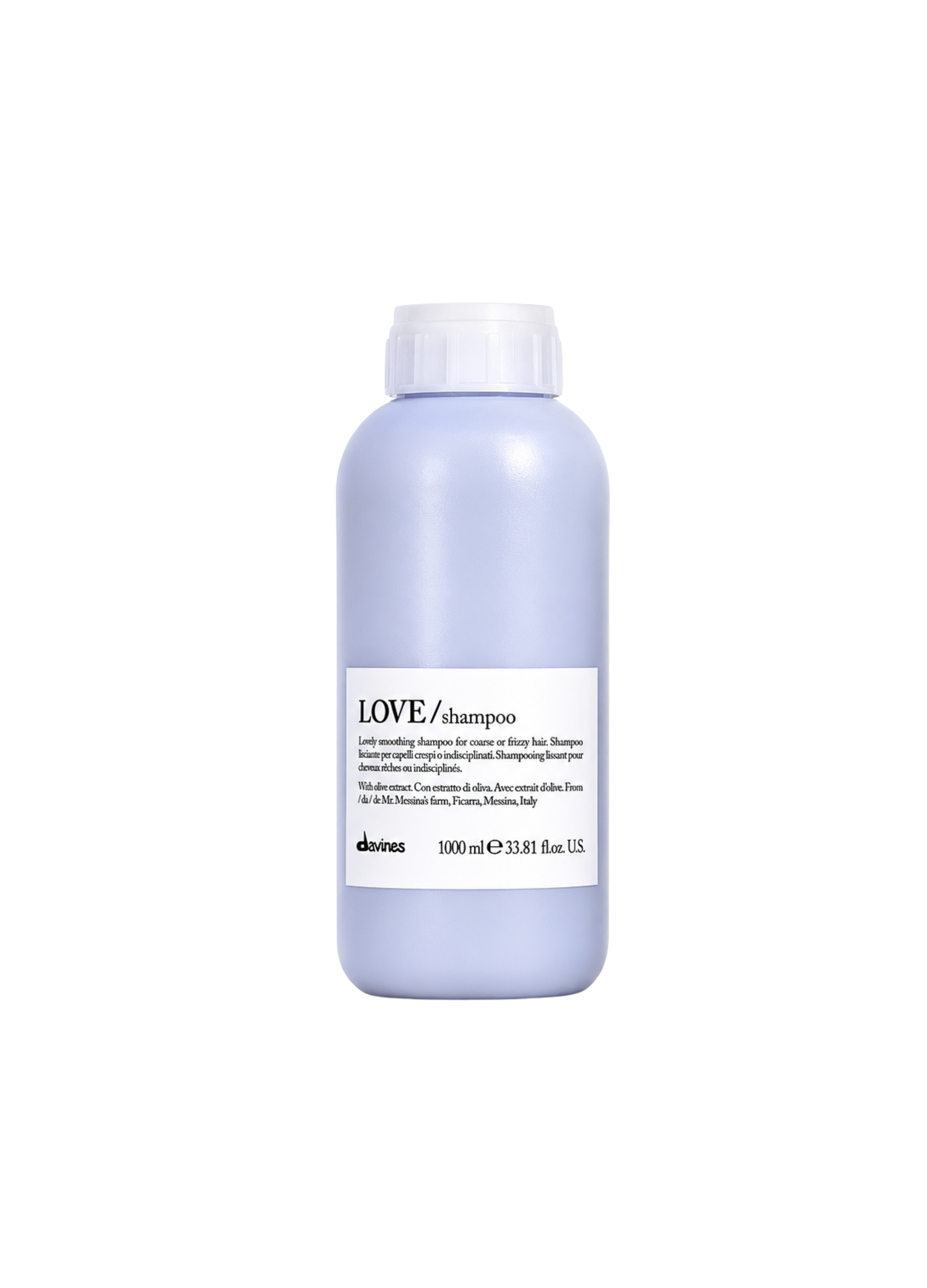 Davines Love Smoothing Shampoo 1L | Shampoo Antifrizz para Cabello Rebelde
