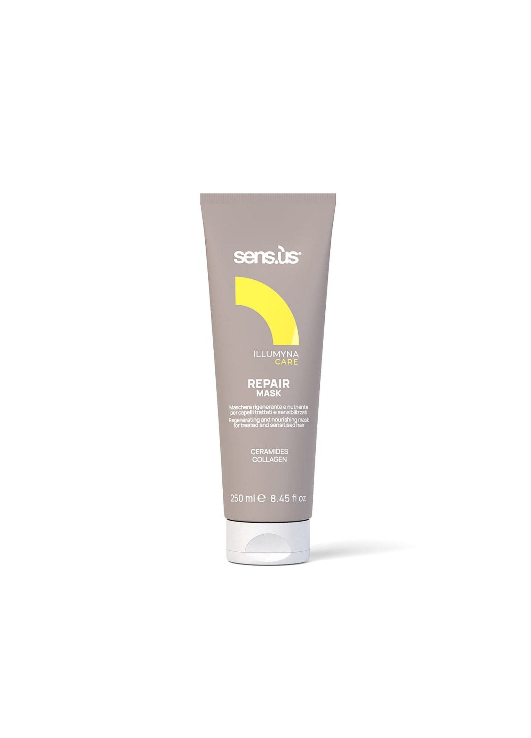Sensus Illumyna Care Repair Mask Mascarilla Regeneradora para Cabello Dañado 250 ml
