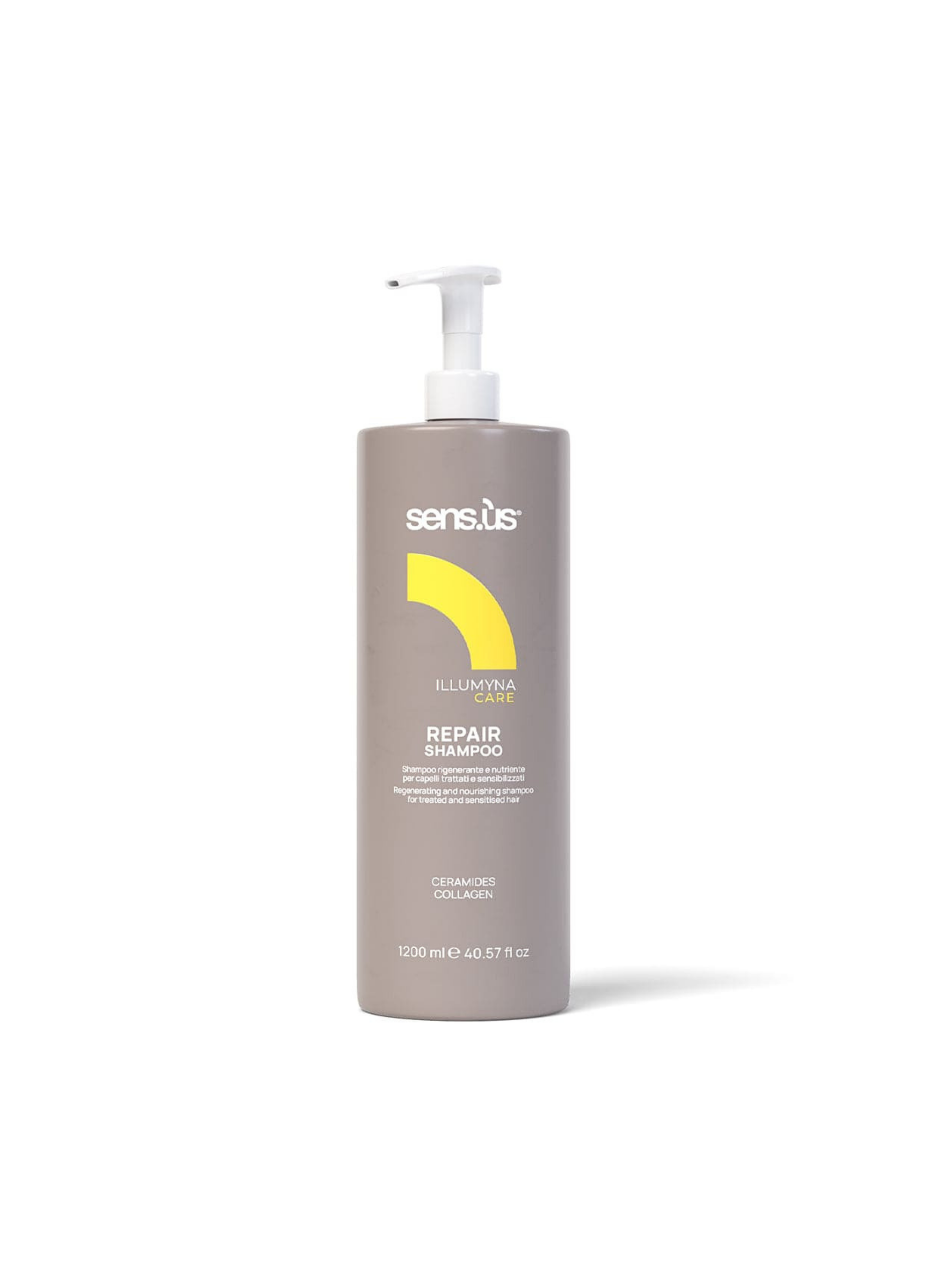 Sensus Illumyna Care Repair Shampoo Regenerador para Cabello Dañado 1200 ml