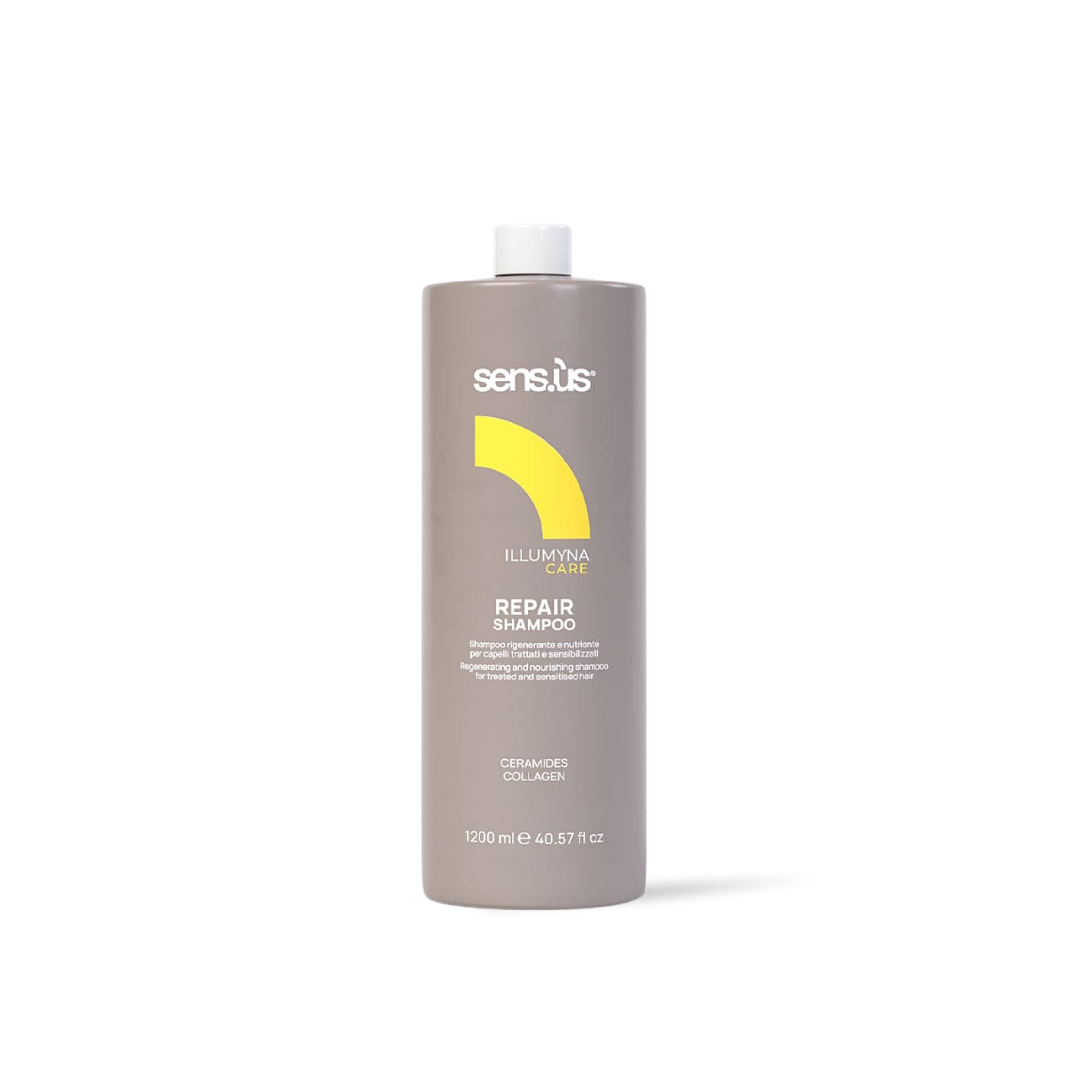 Shampoo Regenerador Repair 1200ml Sensus para Cabello Dañado Illumyna care