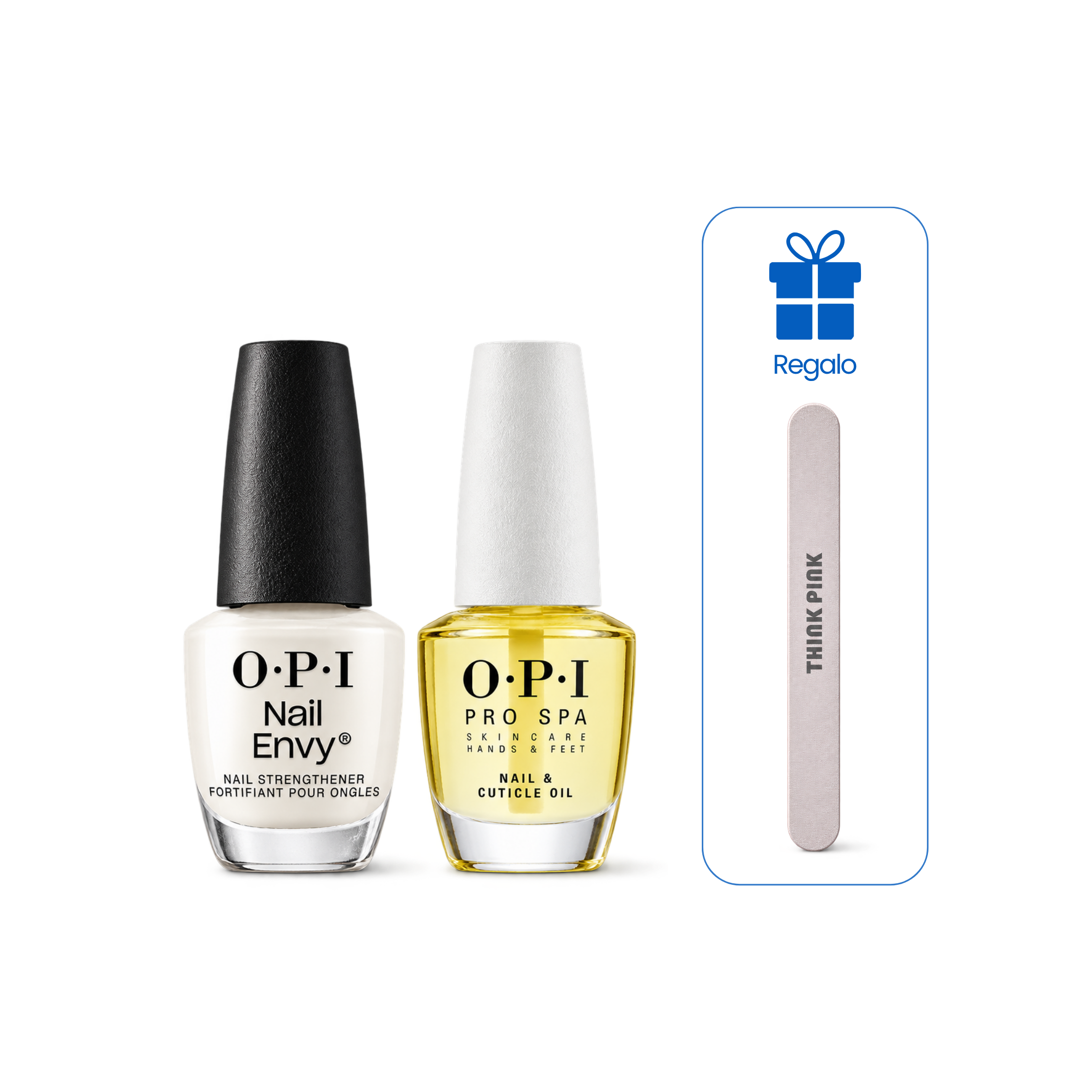 Pack OPI Nail Envy Original + ProSpa Nail & Cuticle Oil | Fortalecedor y Aceite para Cutículas