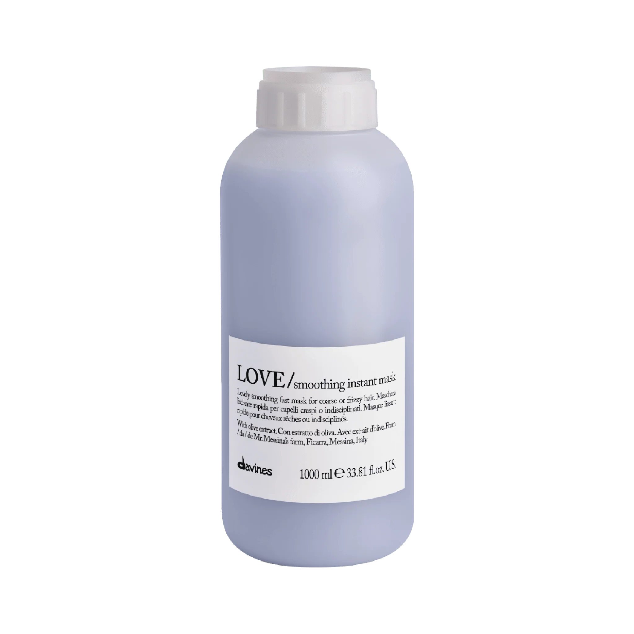 Mascarilla antifrizz desenredante Love smoothing 1 litro Davines