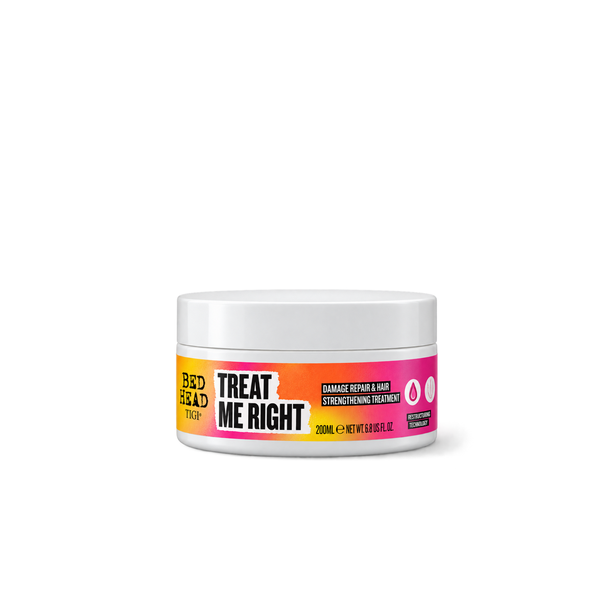 Mascarilla Treat Me Right 200 ml Reparación e Hidratación Profunda