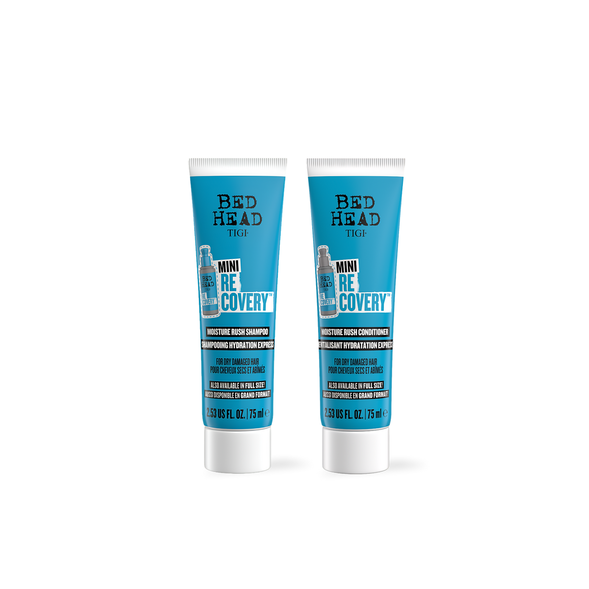Pack Travel Mini TIGI Bed Head Recovery 75ml | Hidratación para Cabello Seco