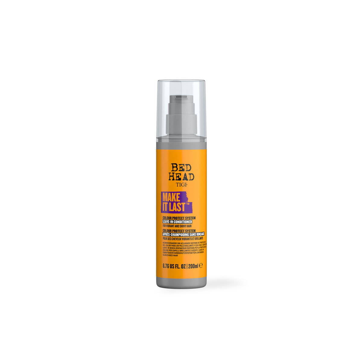 Acondicionador Tigi sin enjuague Make It Last 200 ml para Prolongar el Color e Hidratar el Cabello Teñido