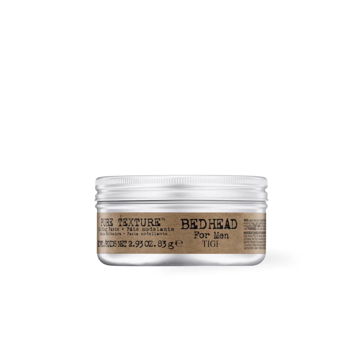 Cera de cabello Pure Texture 83 gr For Men Tigi Bed Head