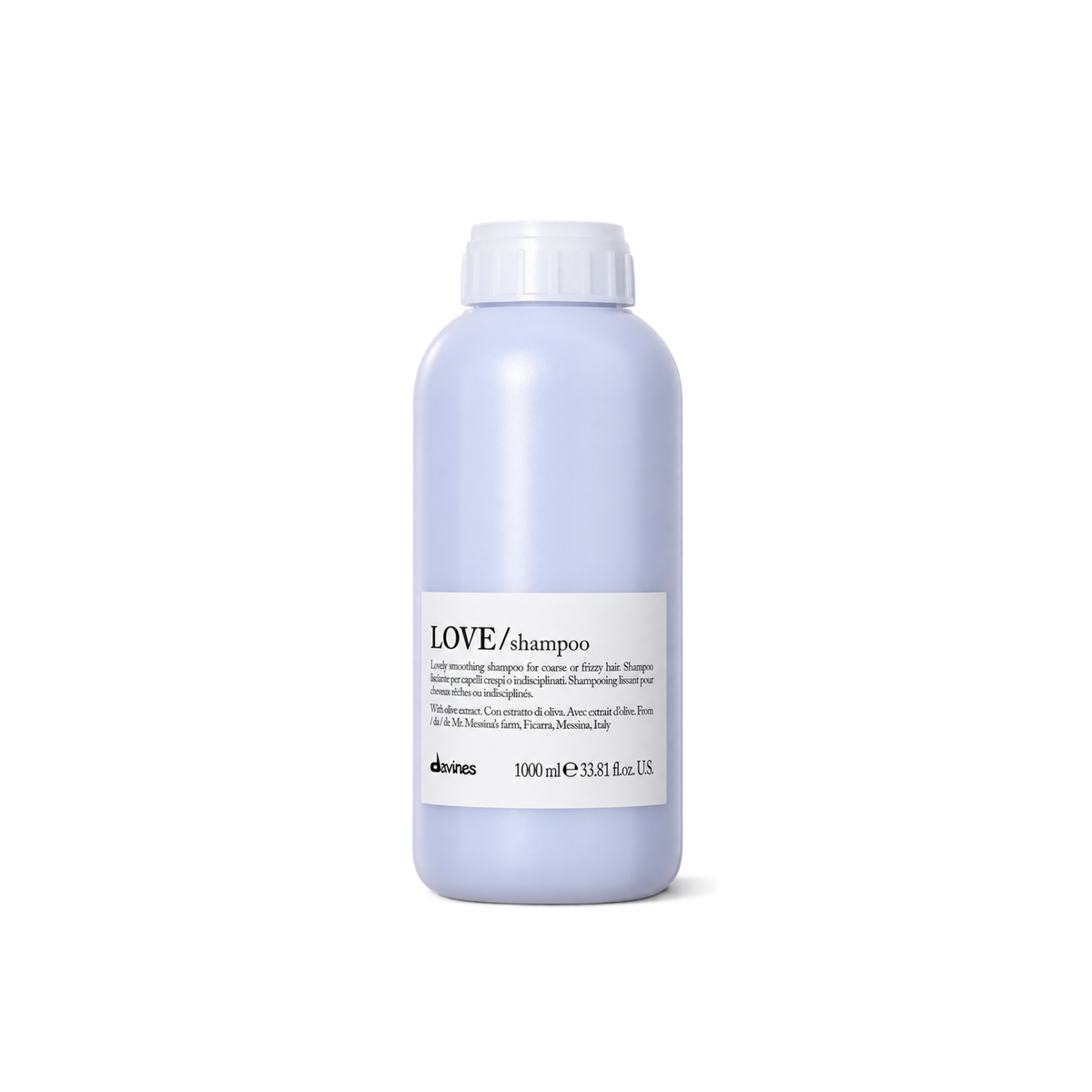 Davines Love Smoothing Shampoo 1L | Shampoo Antifrizz para Cabello Rebelde