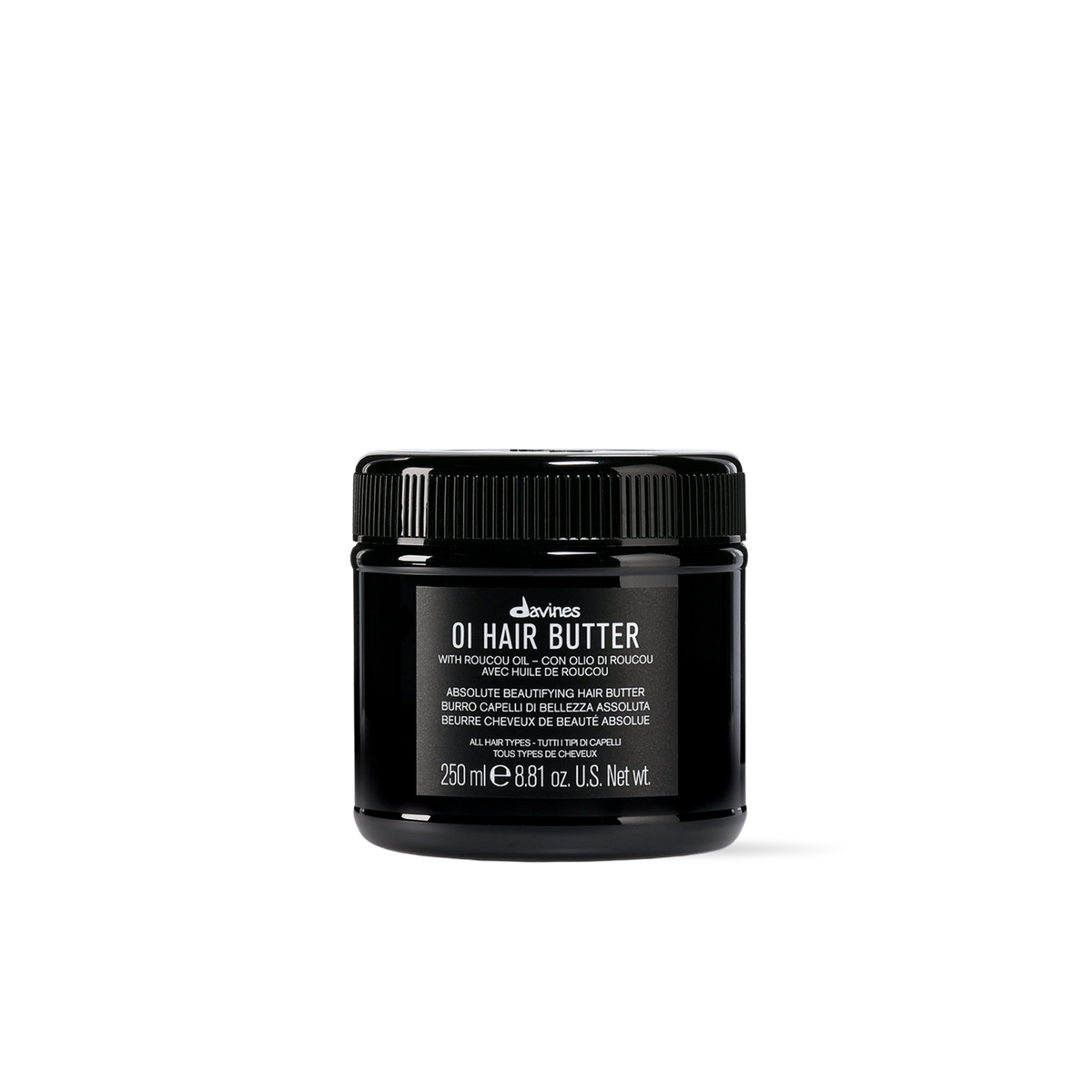 Davines OI Hair Butter 250 ml | Mascarilla Capilar Nutritiva para Brillo, Suavidad y Control del Frizz