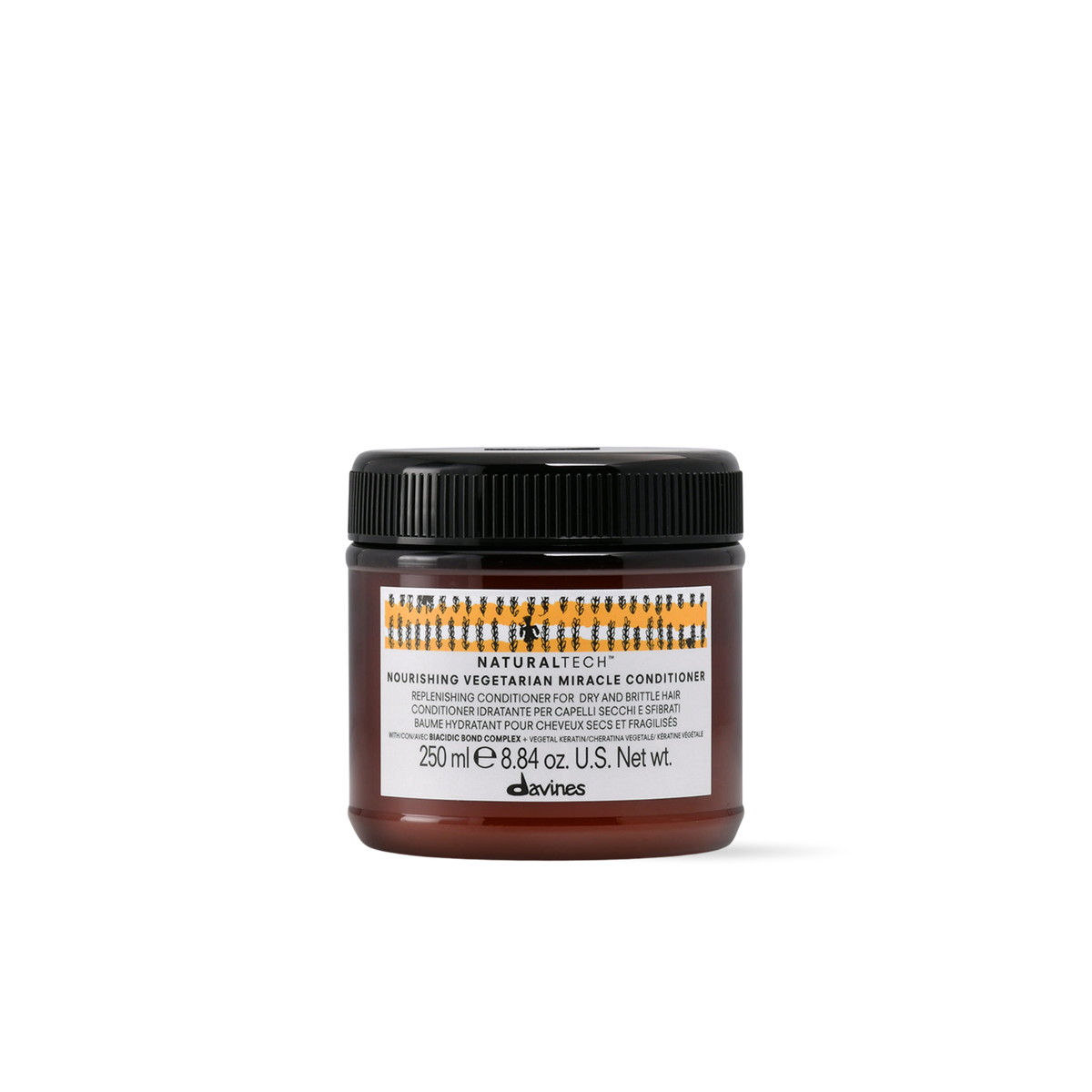 Davines Naturaltech Nourishing Acondicionador 250ml | Nutrición e Hidratación para Cabello Seco y Dañado