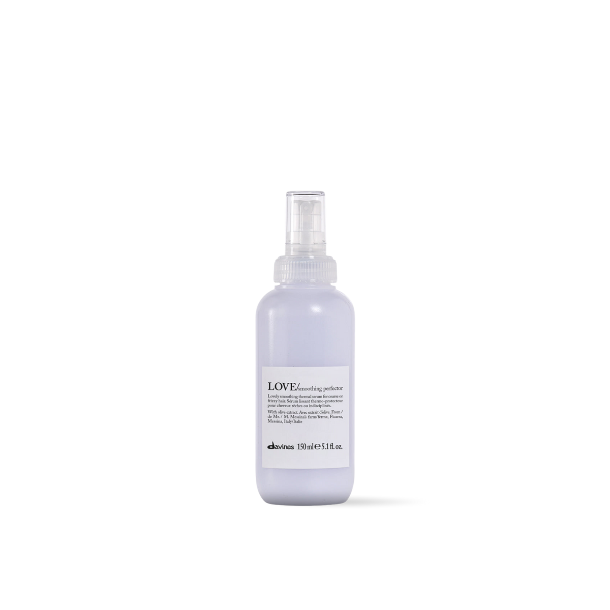 Davines LOVE Smoothing Perfector 150ml | Crema Antifrizz y Protector Térmico para Cabello Rebelde