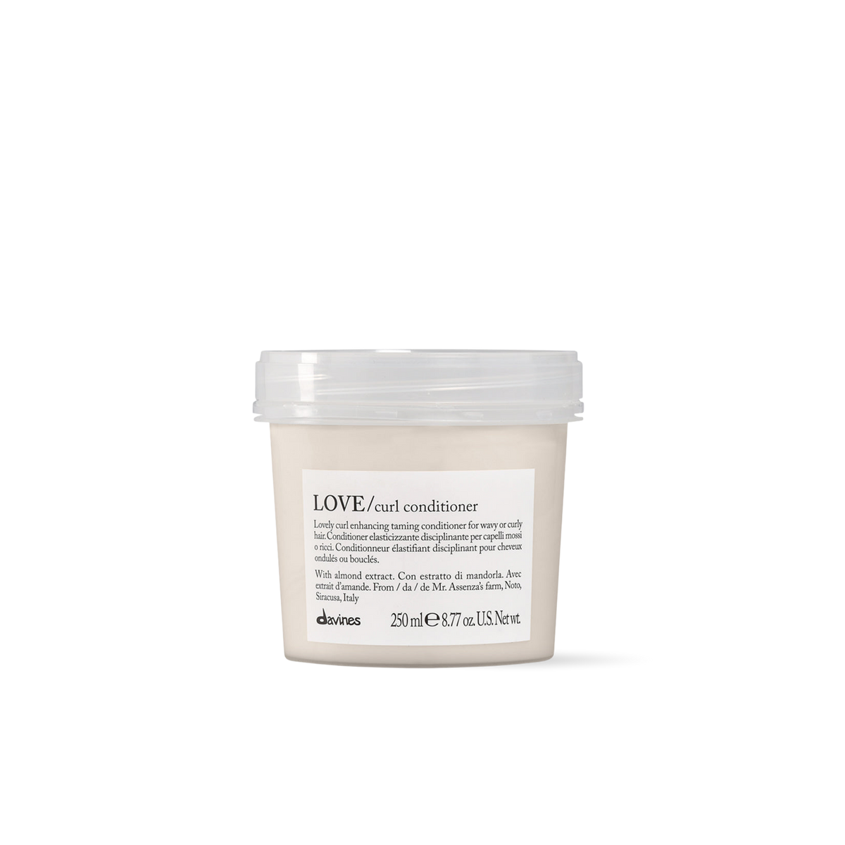 Davines LOVE Curl Conditioner 250 ml | Acondicionador Hidratante para Cabello Rizado y Ondulado