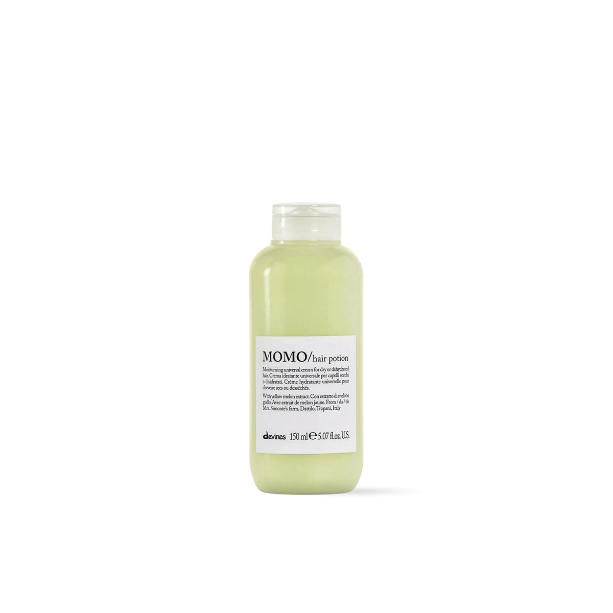Davines MOMO Hair Potion 150ml | Crema Hidratante Sin Enjuague para Cabello Seco