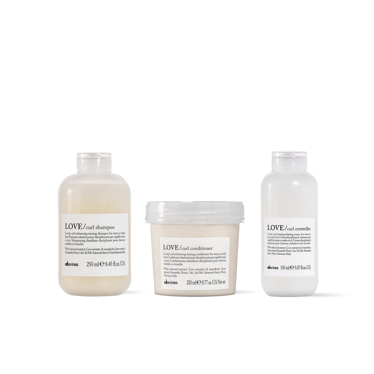 Davines LOVE Curl 250 ml + LOVE Curl Controller 150 ml | Pack control de  rizos