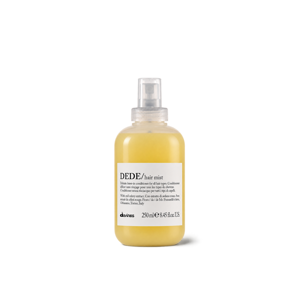 Davines DEDE Hair Mist 250ml | Spray Hidratante y Desenredante Diario