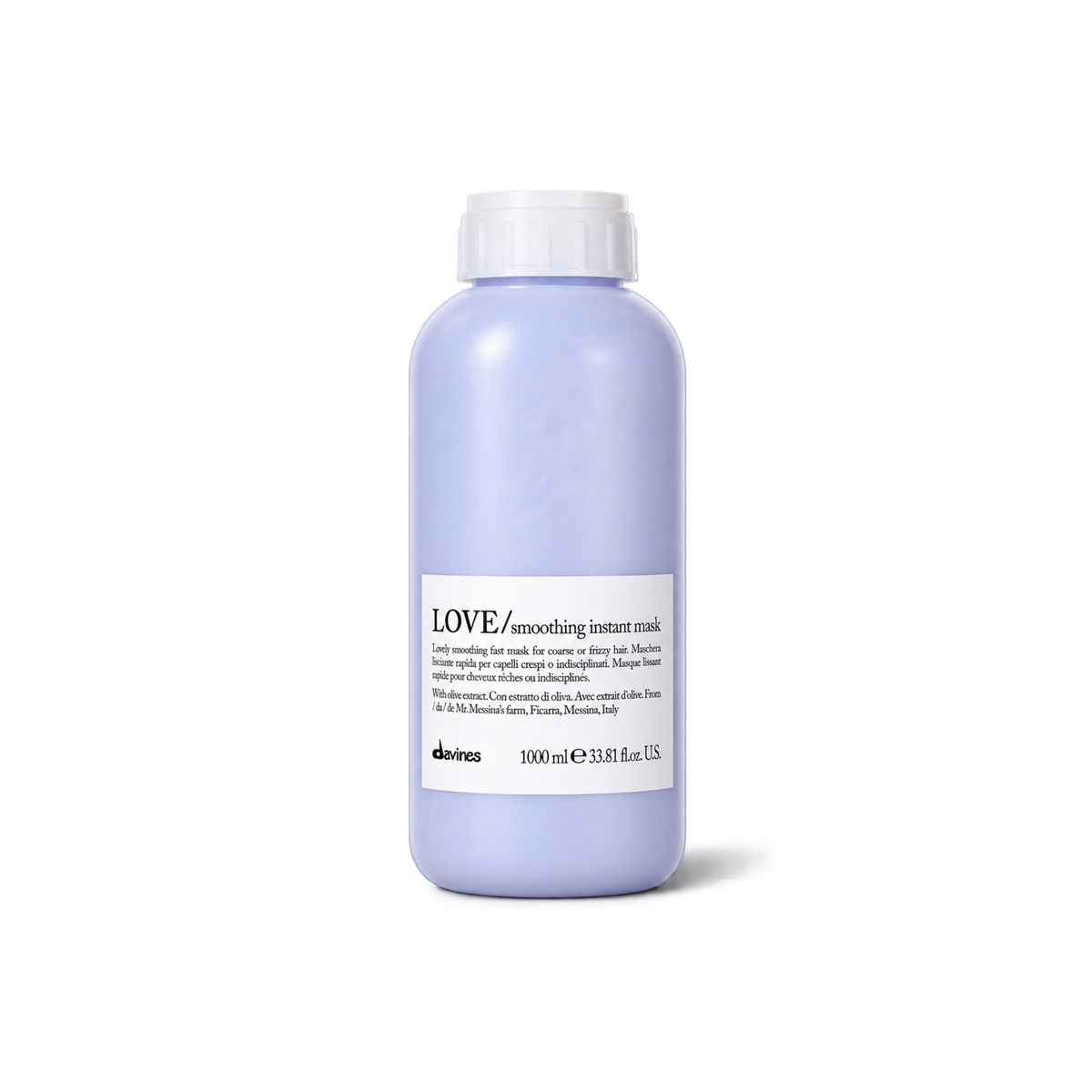 Davines Love Smoothing Instant Mask 1L | Mascarilla Antifrizz Profesional