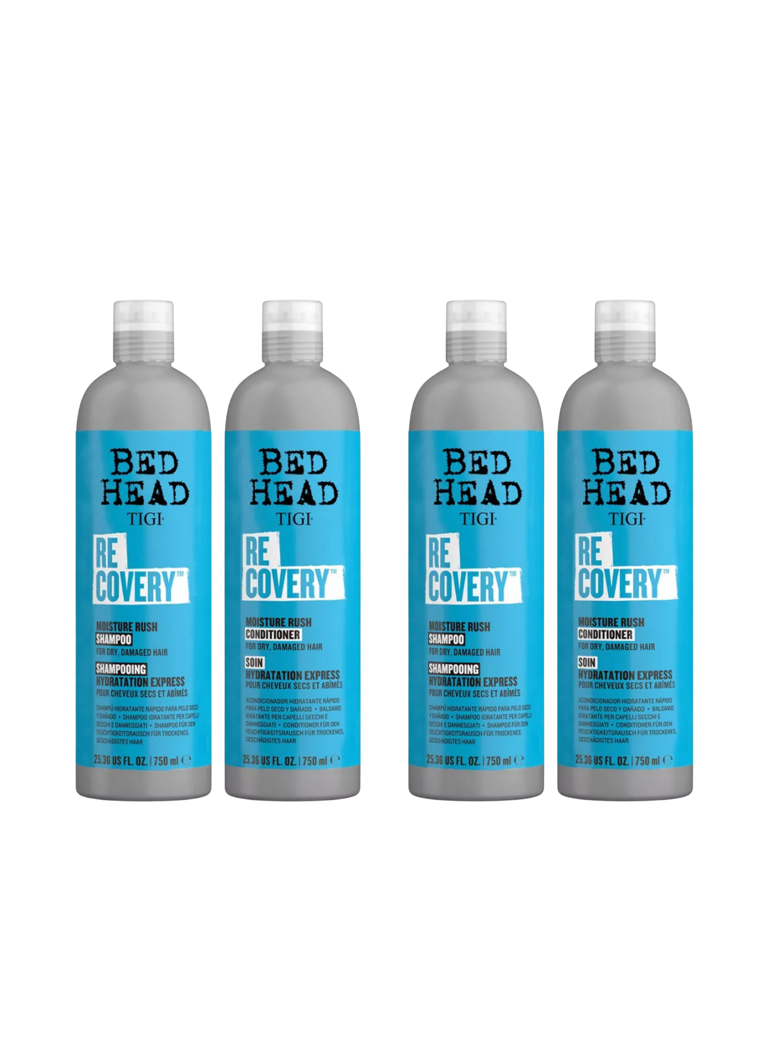 Pack x2 Tweens Recovery Hidratación 750 ml Tigi Bed Head