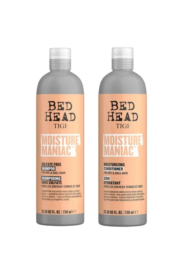 Moisture Maniac Dúo 750ml Shampoo + Acondicionador TIGI Bed Head
