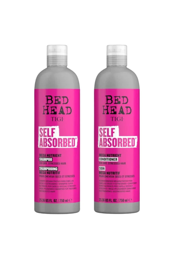 Self Absorbed Dúo 750ml Shampoo + Acondicionador Nutrición TIGI Bed Head