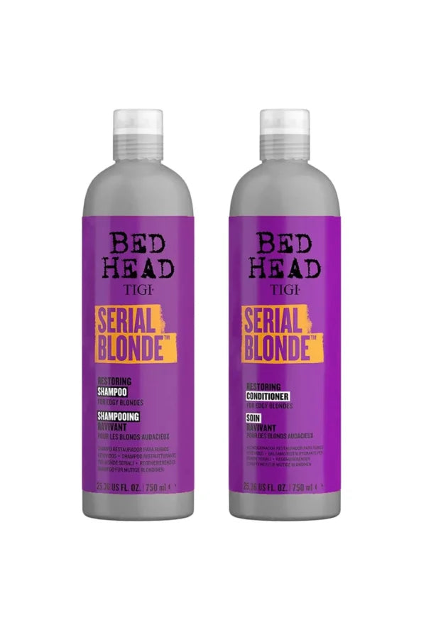 Serial Blonde Dúo 750ml Shampoo Acondicionador TIGI Bed Head