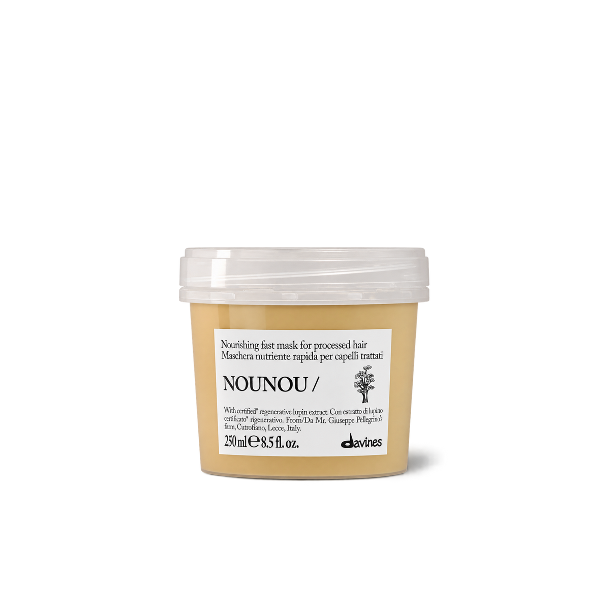 Mascarilla Davines Nounou Hair Mask Reparadora 250 ml