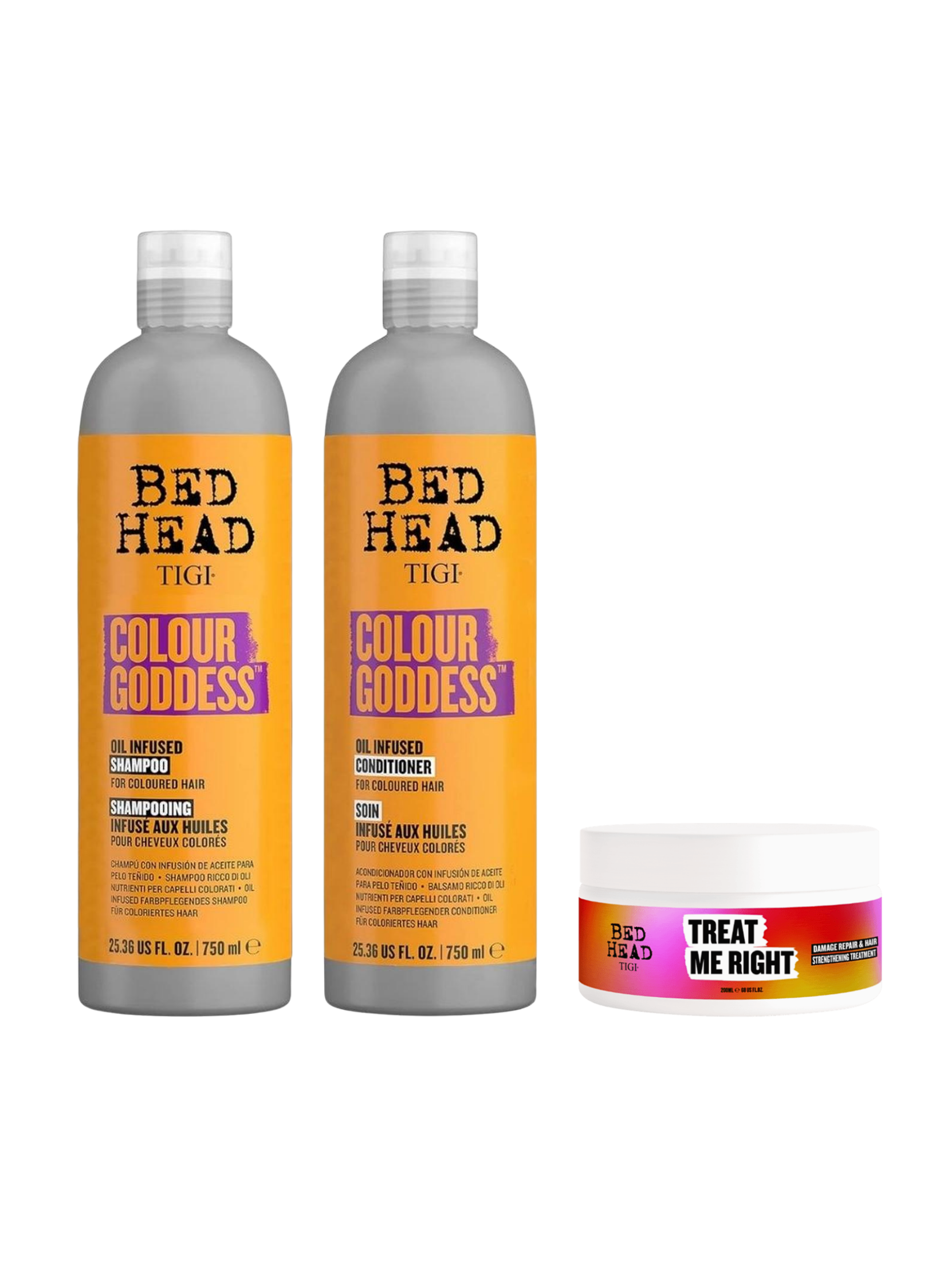 Pack Colour Goddess 750ml + Mascarilla Tigi Bed Head