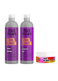 Pack Serial Blonde Dúo 750ml Shampoo y Acondicionador con mascarilla TIGI Bed Head