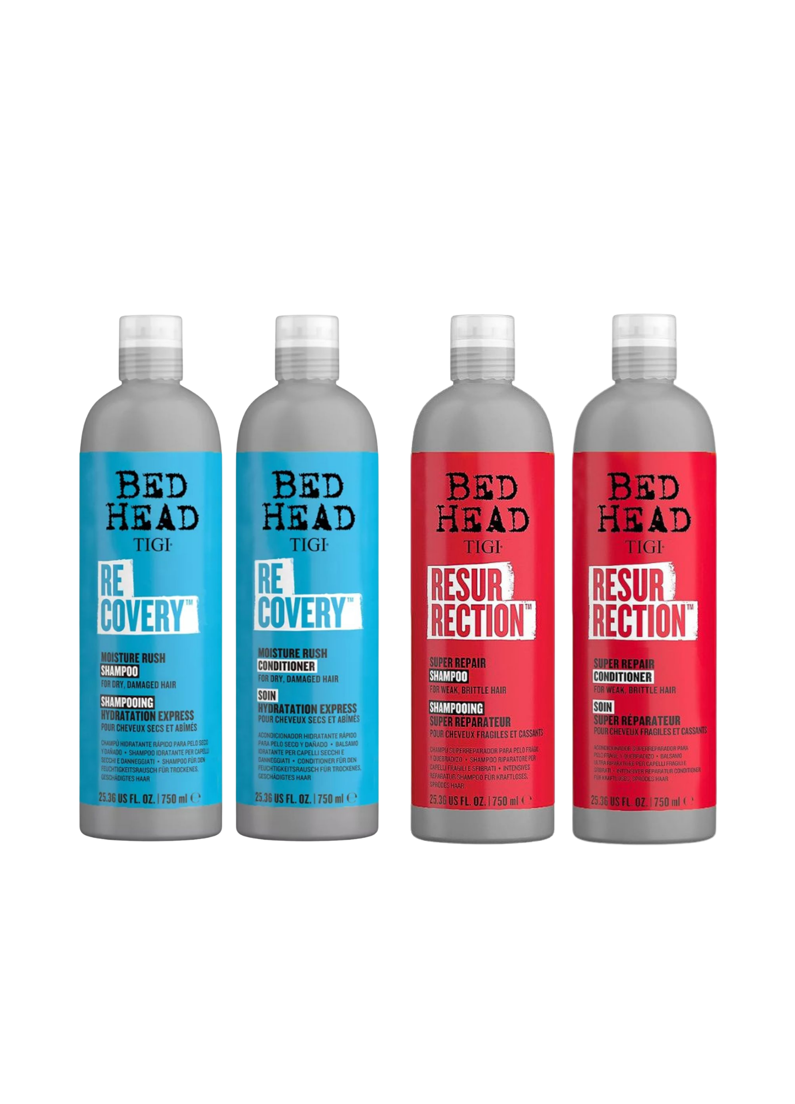 Pack Recovery + Resurrection 970ml | Tigi Bed Head