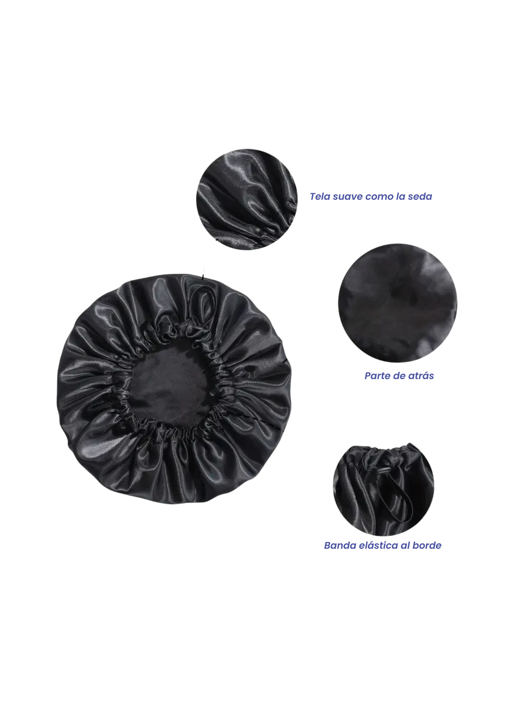 Gorro de dormir de Satén