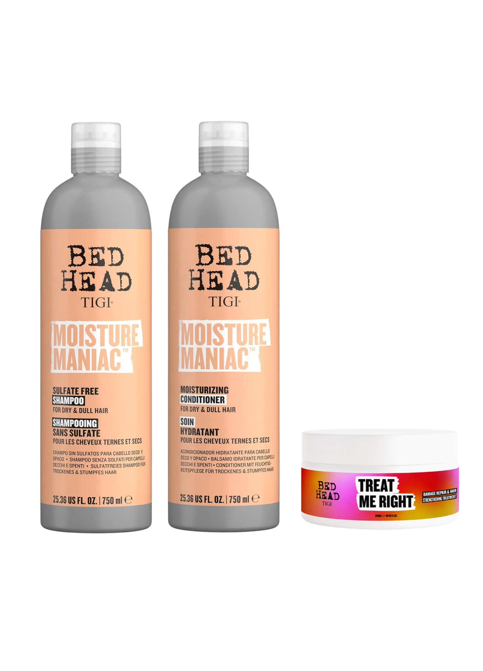 Pack Moisture maniac y Mascarilla Tigi Bedhead