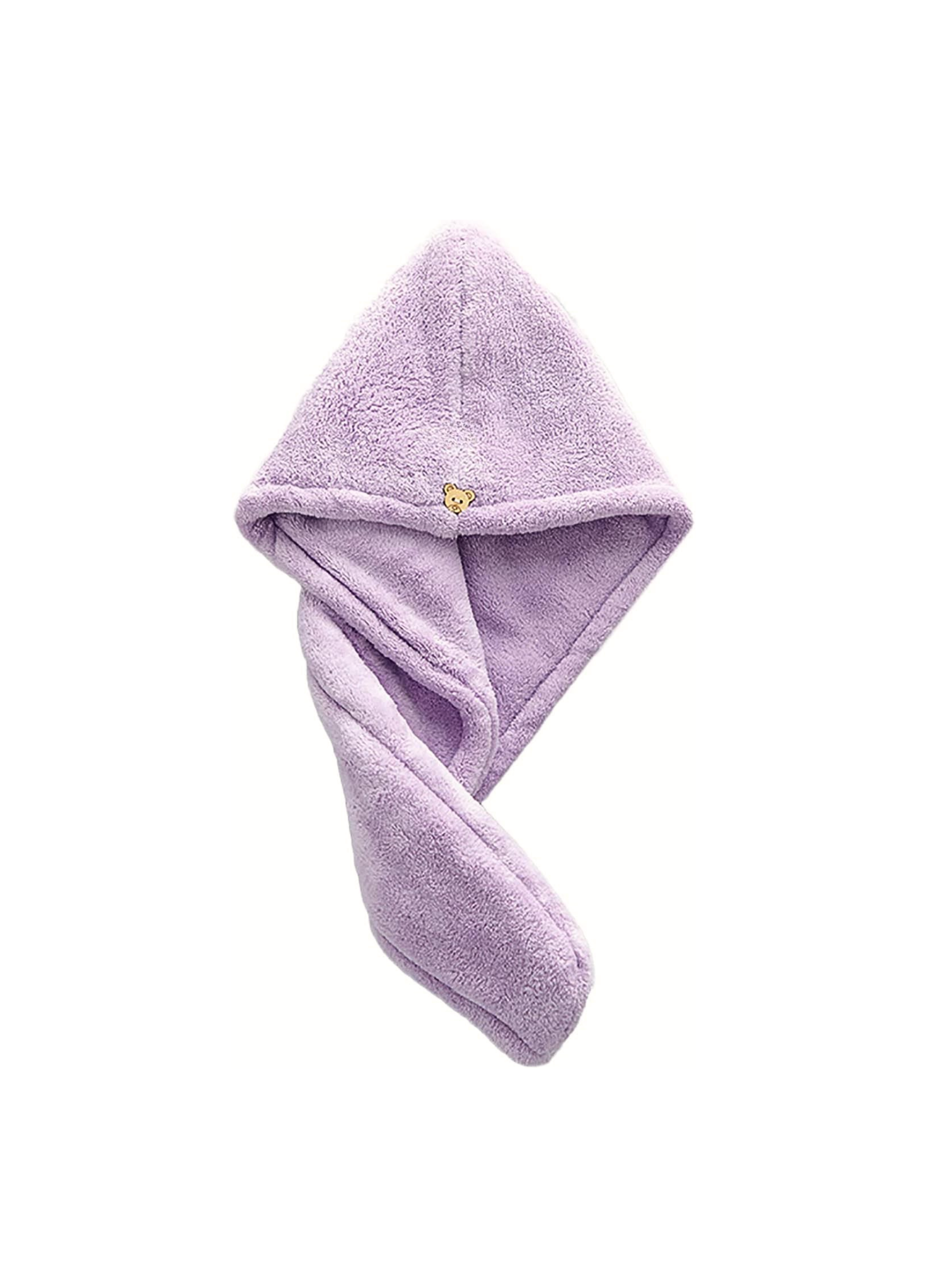 Toalla de cabello en forma de turbante para secado 1 unidad