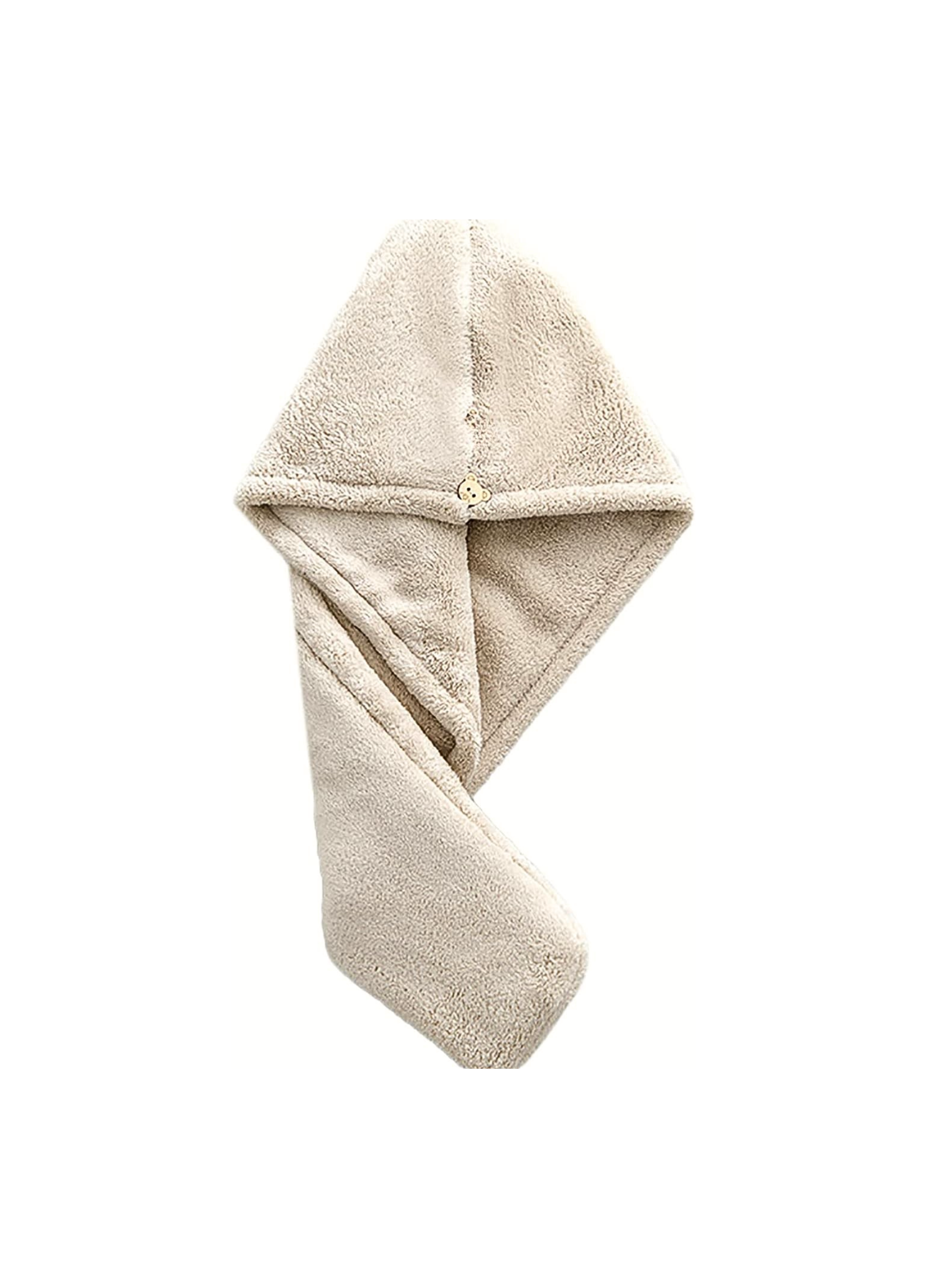 Toalla de cabello en forma de turbante para secado 1 unidad