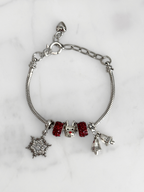 Pulsera Christmas Charms Plata