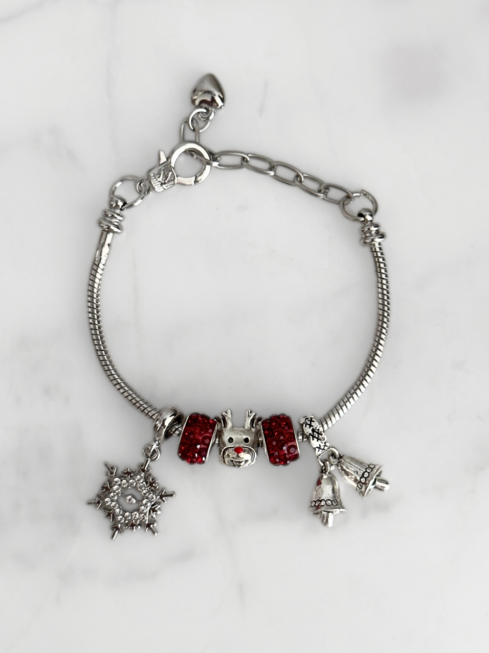 Pulsera Christmas Charms Plata