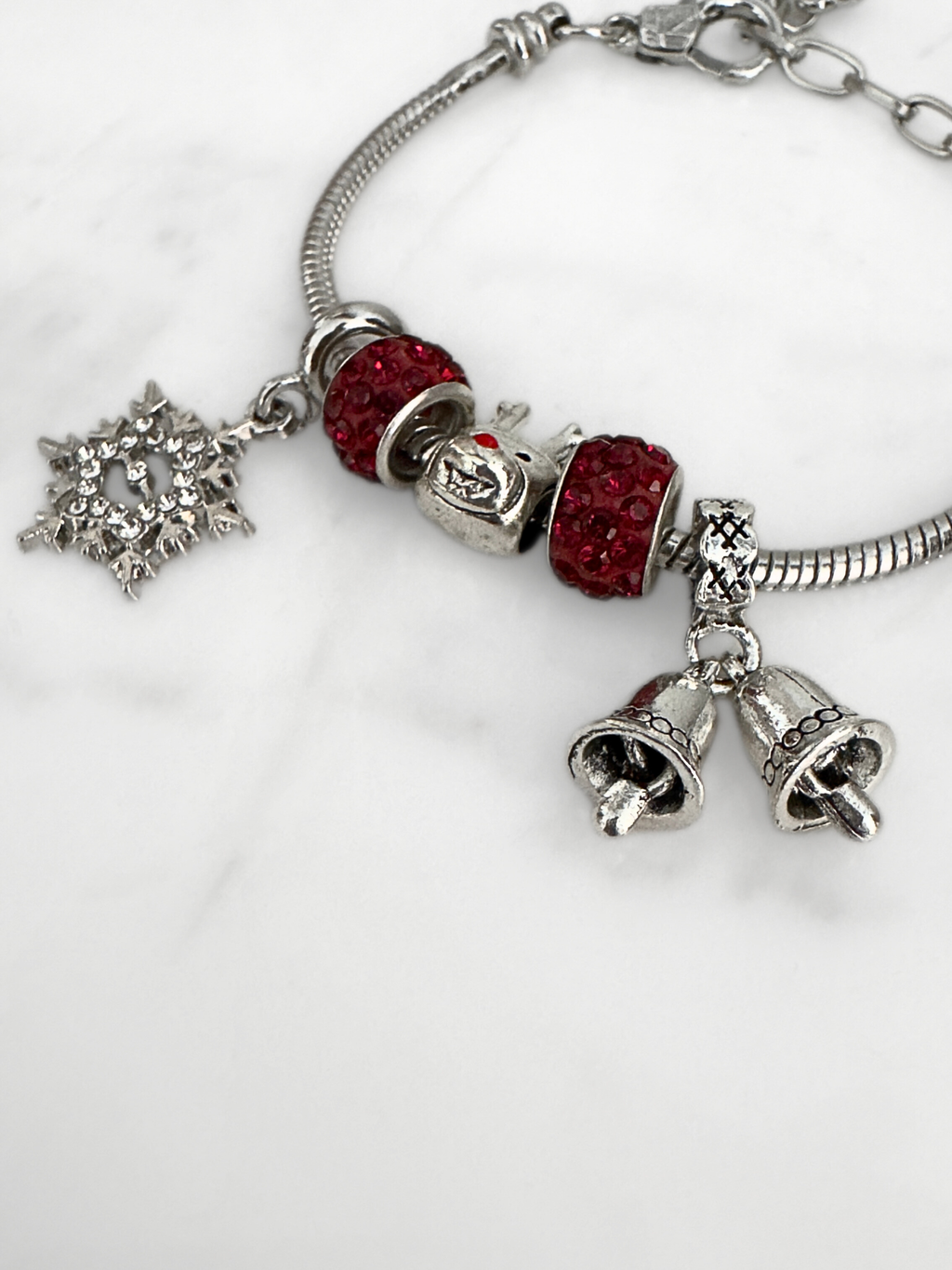 Pulsera Christmas Charms Plata