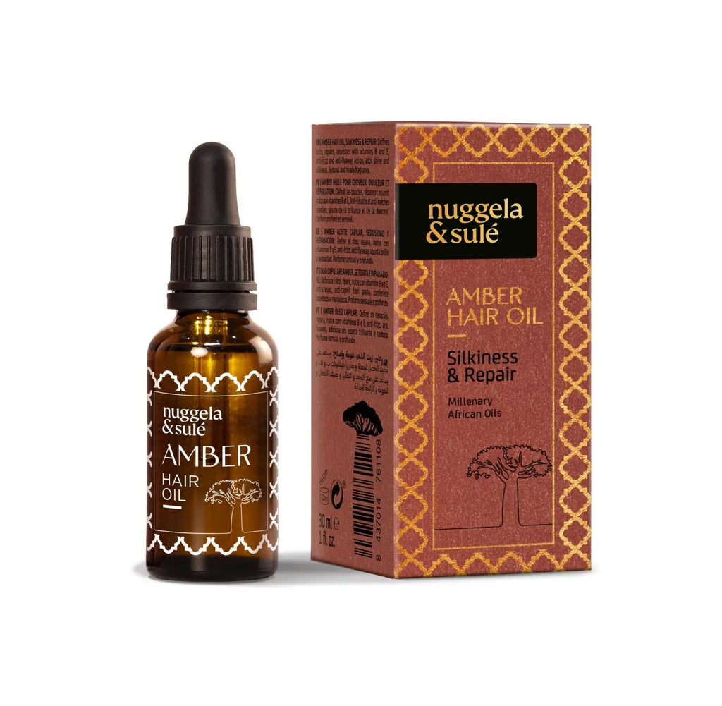 Amber Hair Oil Aceite de reparación e hidratación 30ml | Nuggela & Sulé