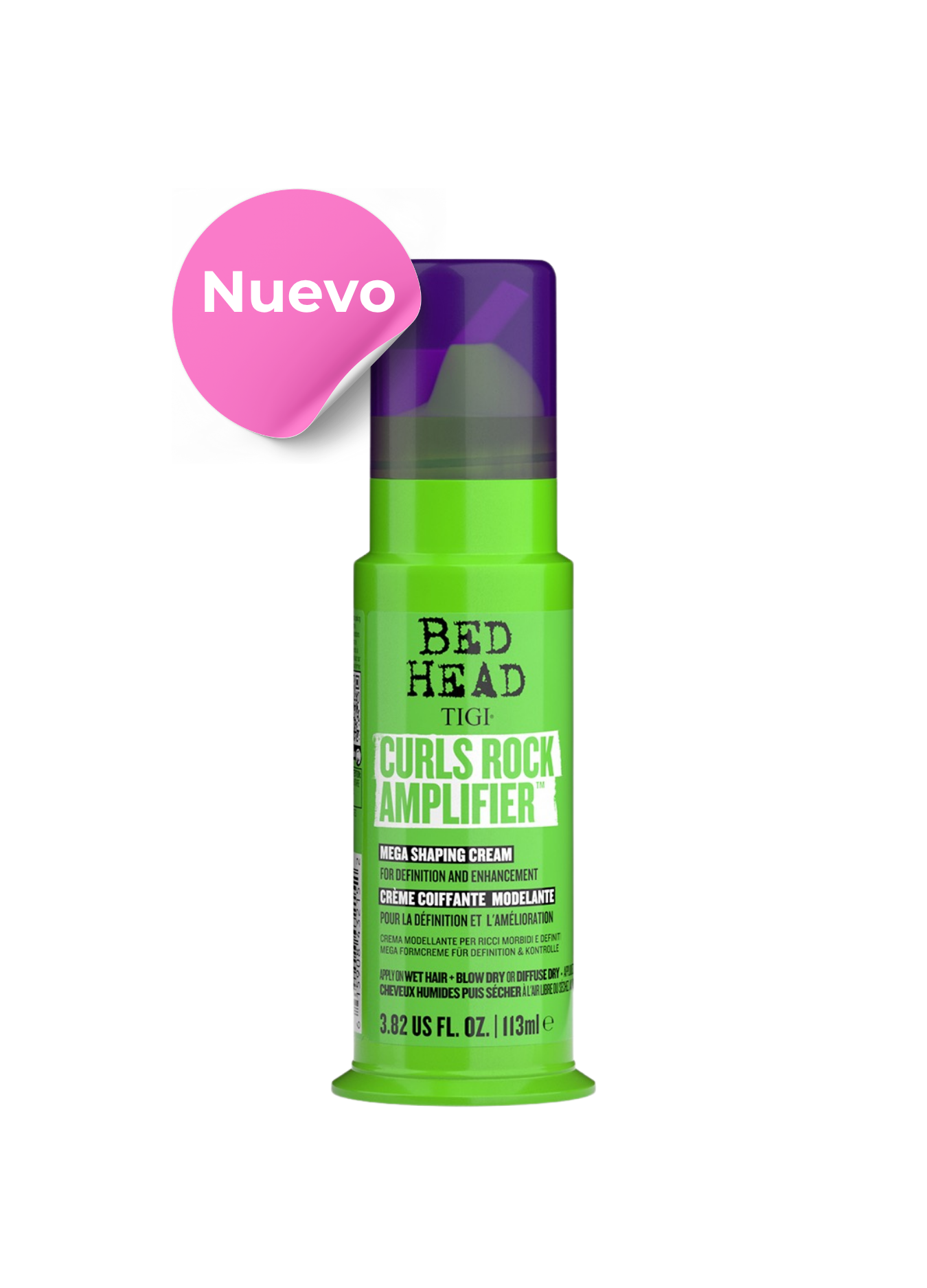 Catwalk rulos rock amplifier crema de definición 113ml TIGI