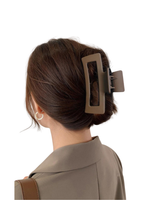 Pinza o gancho de Cabello Rectangular Minimal