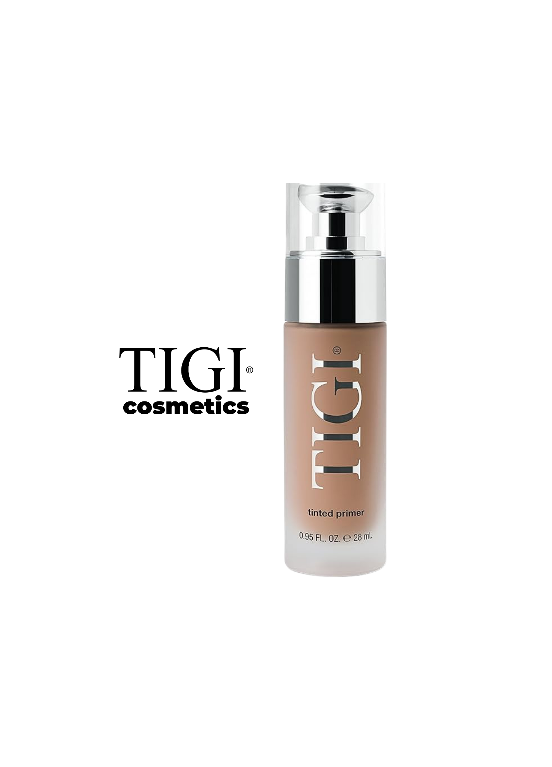 Tigi Tinted Primer Dark Oscuro + Beauty Blender – Prebase con Color Profesional